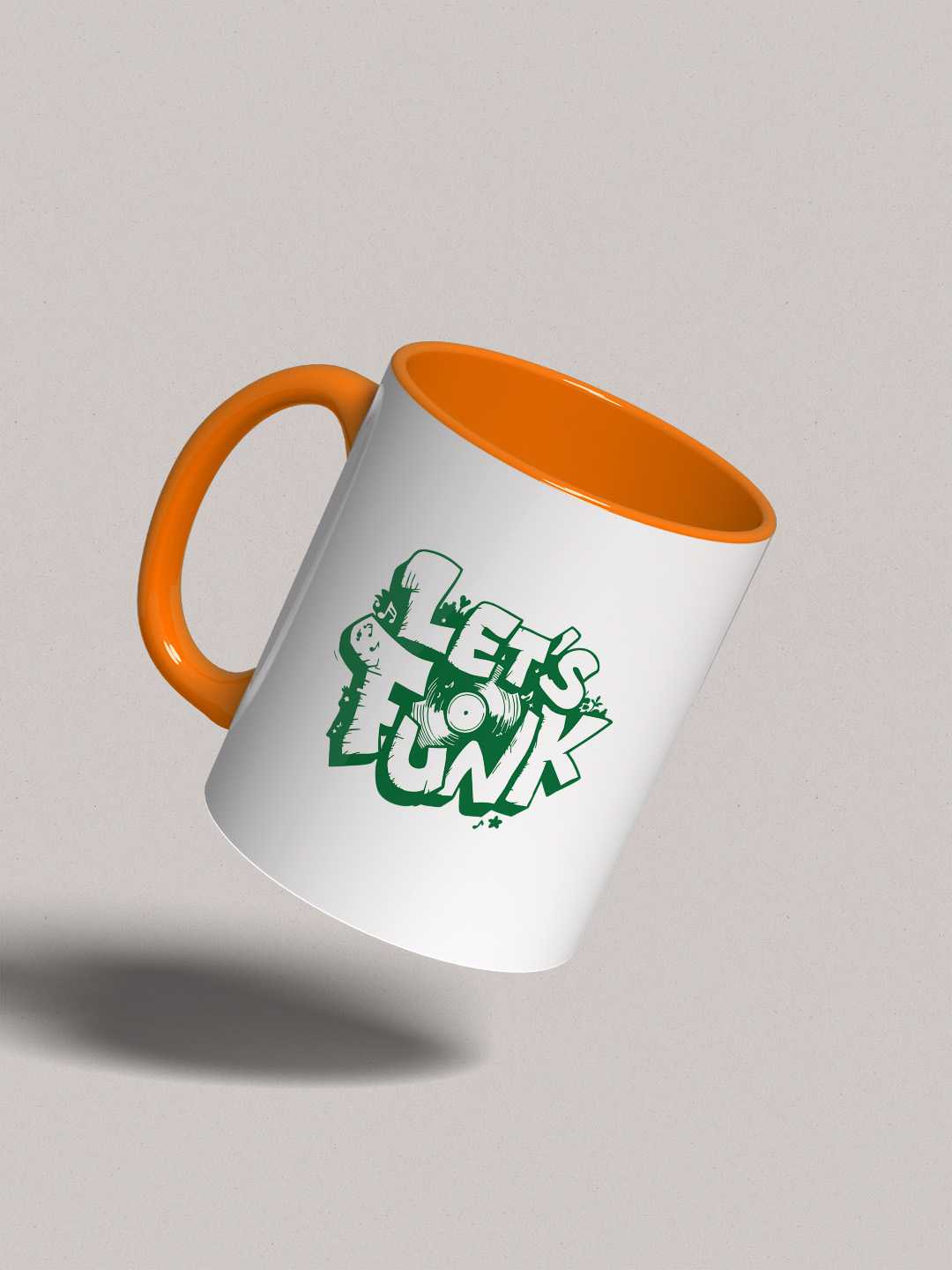 Let's Funk Music Ceramic Mug