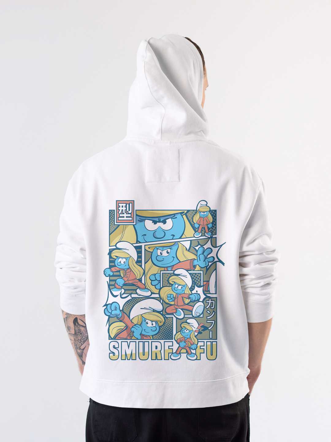 SMUR.FU - Smurfs Pullover Hoodie