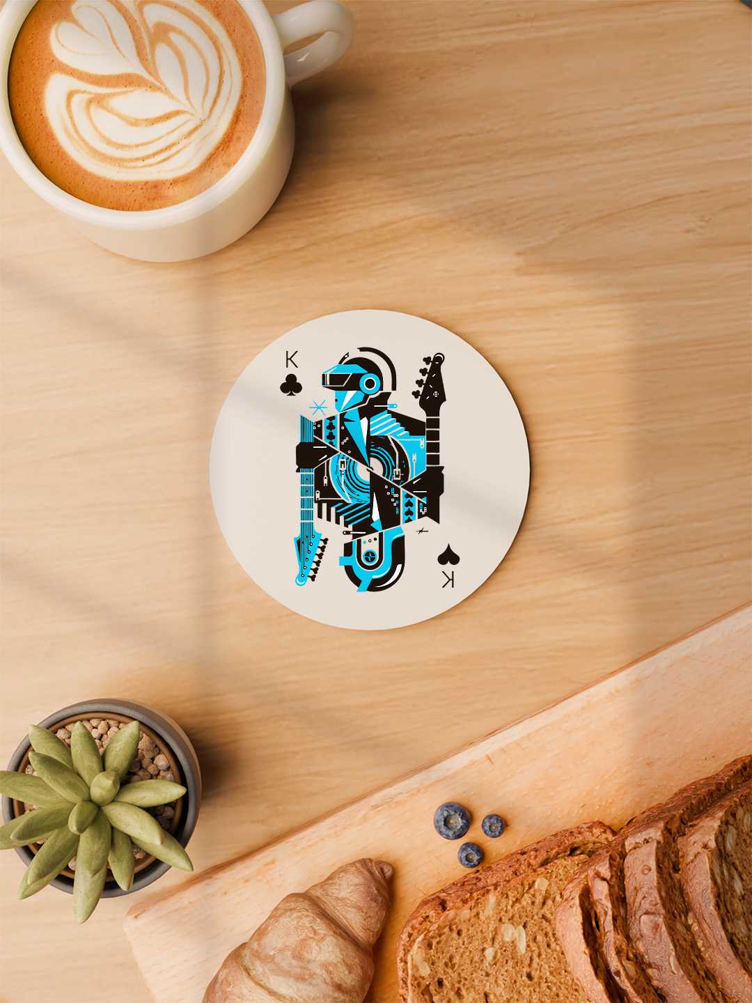 Lets Funk Graphic Coasters - Pack of 6
