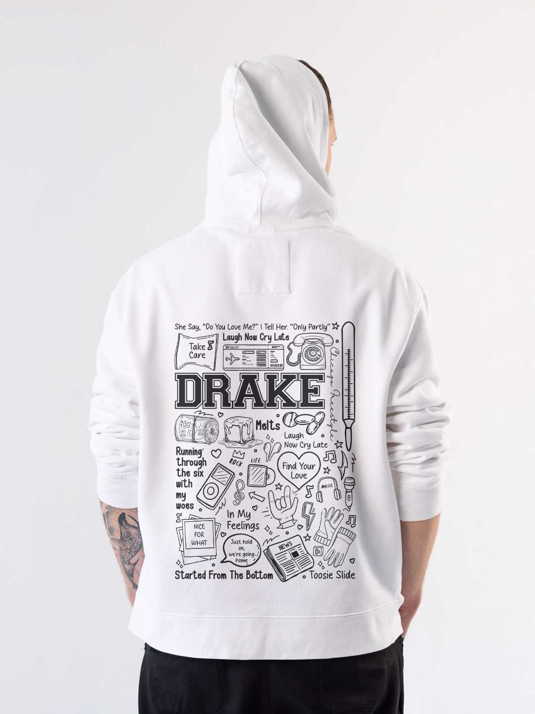 Drake Doodle Pullover Hoodie