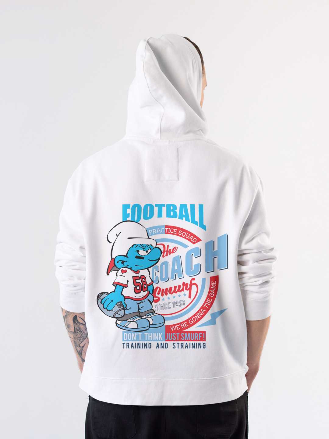 United Smurfs Pullover Hoodie