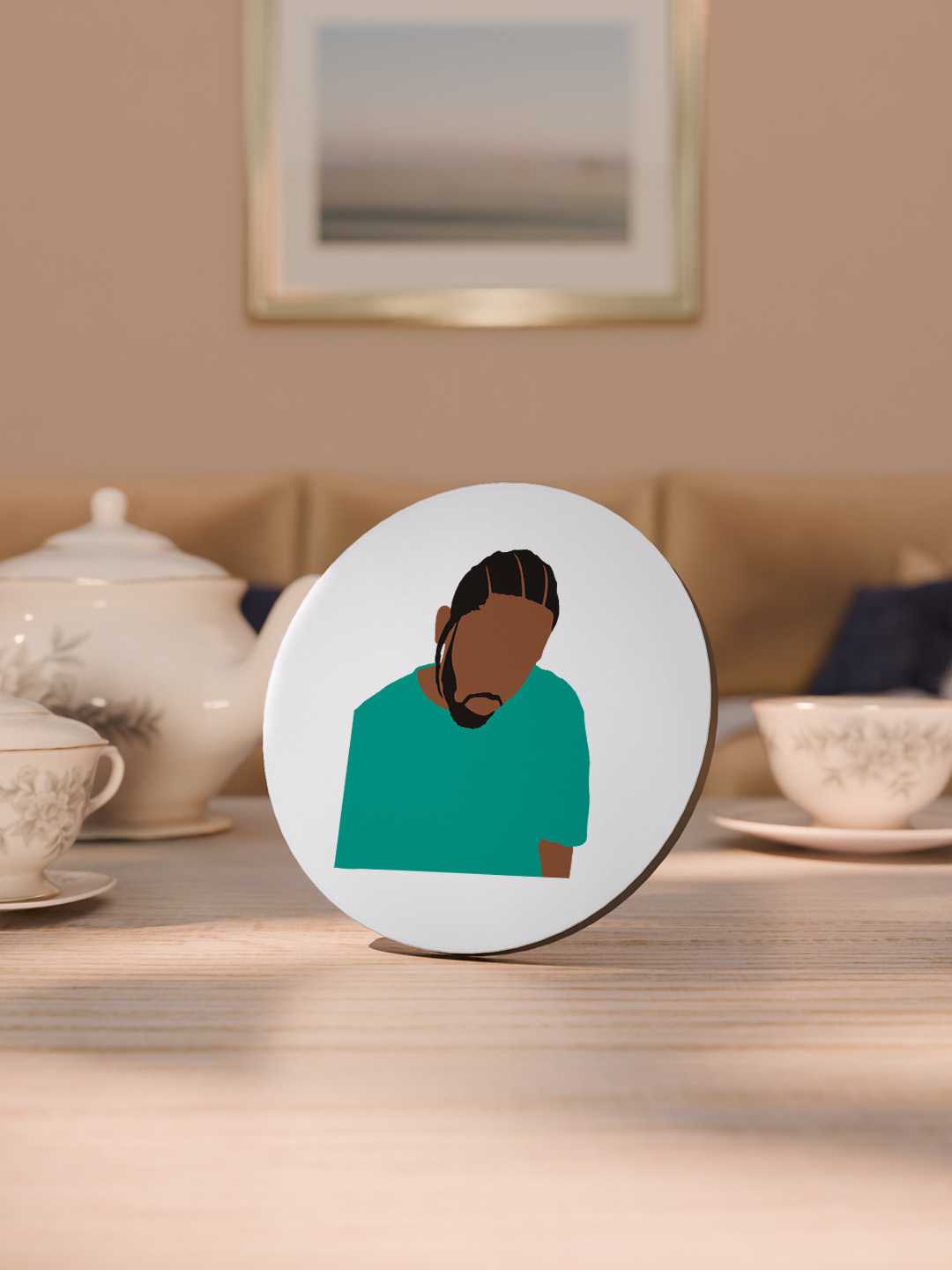 Kendrick Lamar Graphic Coasters - Pack of 6