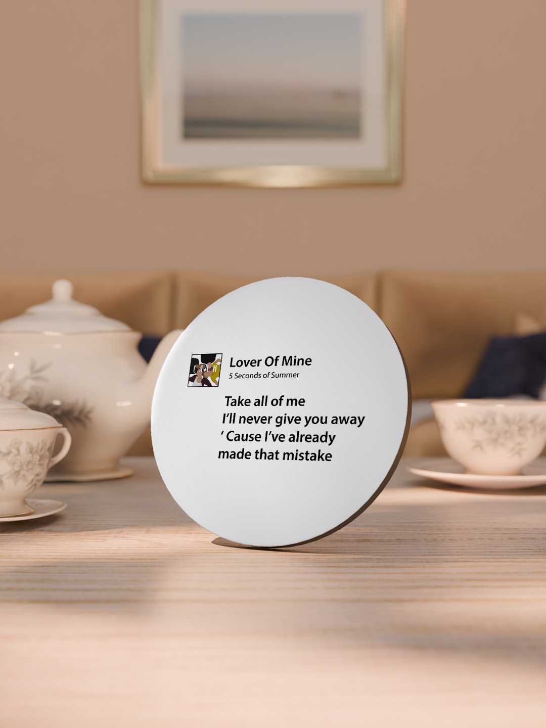 5 Seconds of Summer Graphic Coasters - Pack of 6