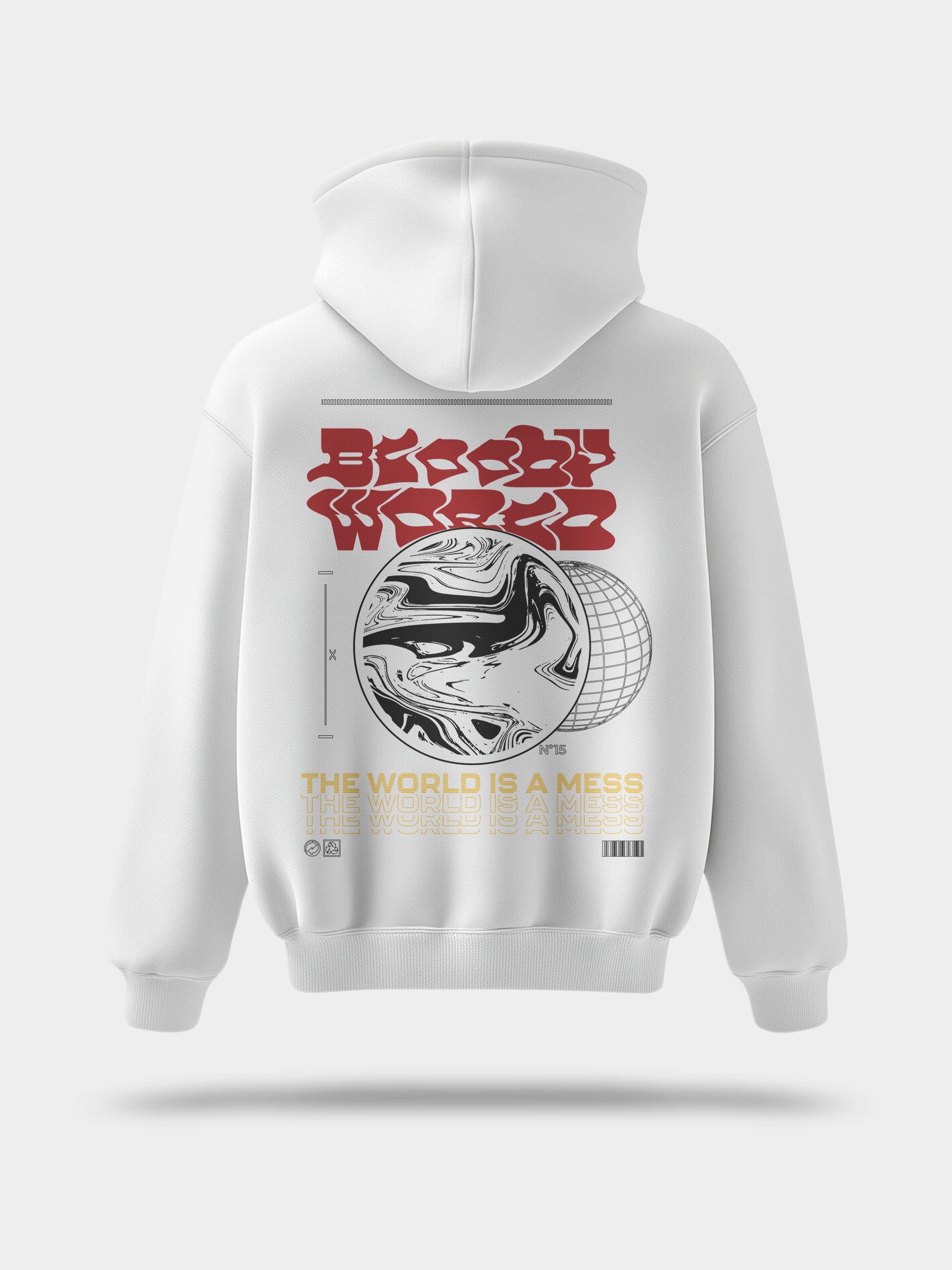 Bloody World Pullover Hoodie