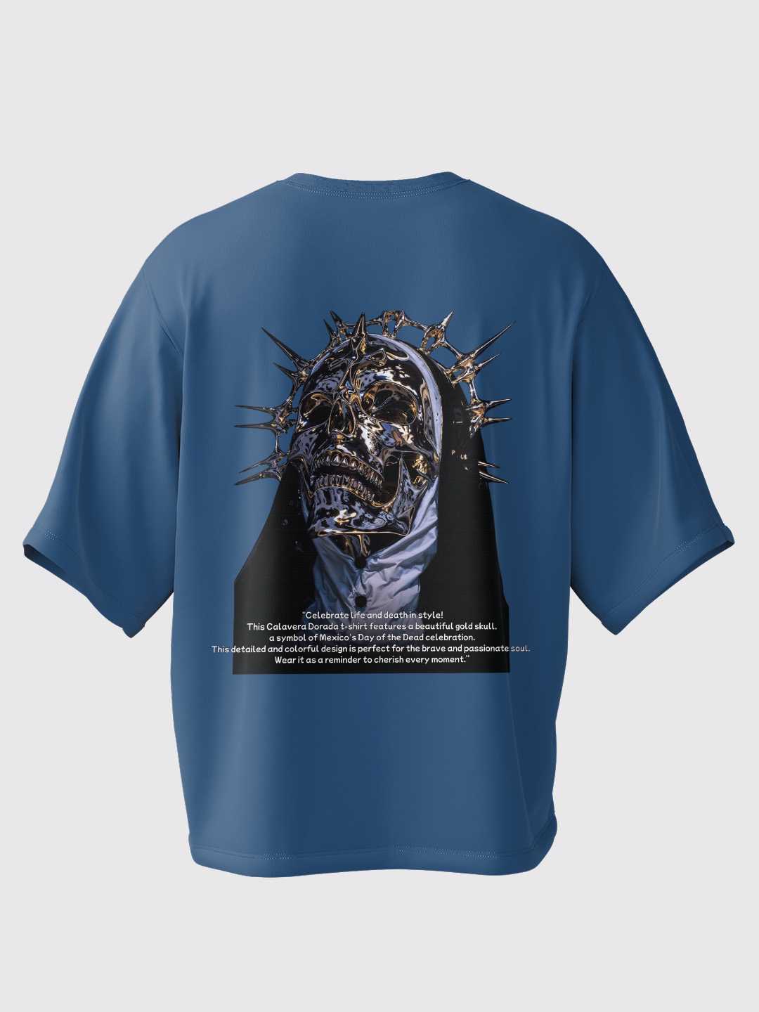 Calavera Dorada Oversized Tee