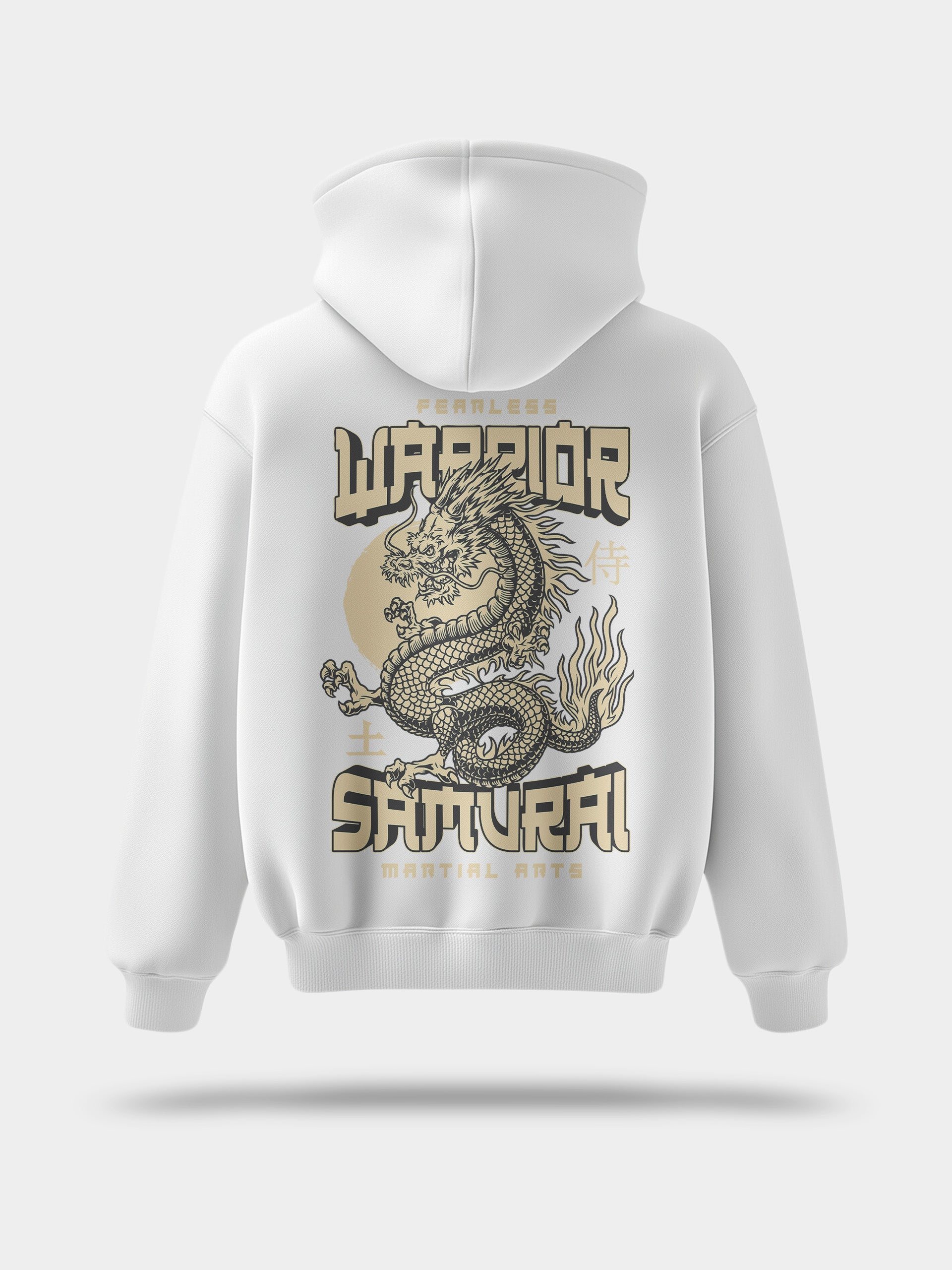 Warrior Samurai Pullover Hoodie