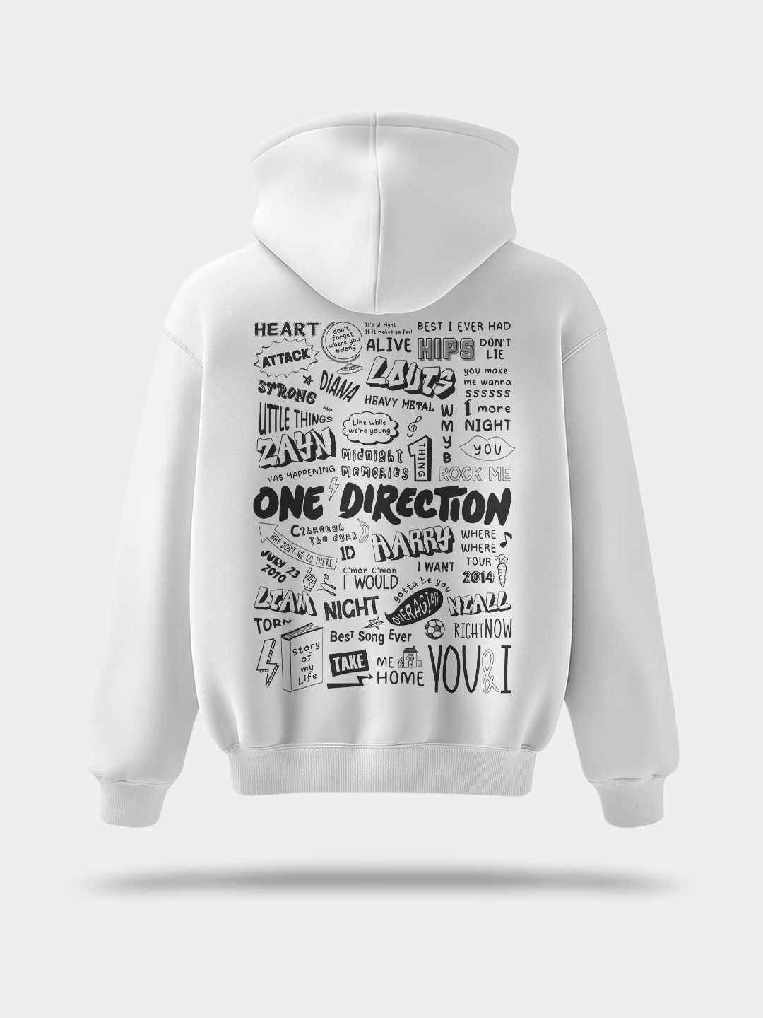One Direction Pullover Hoodie