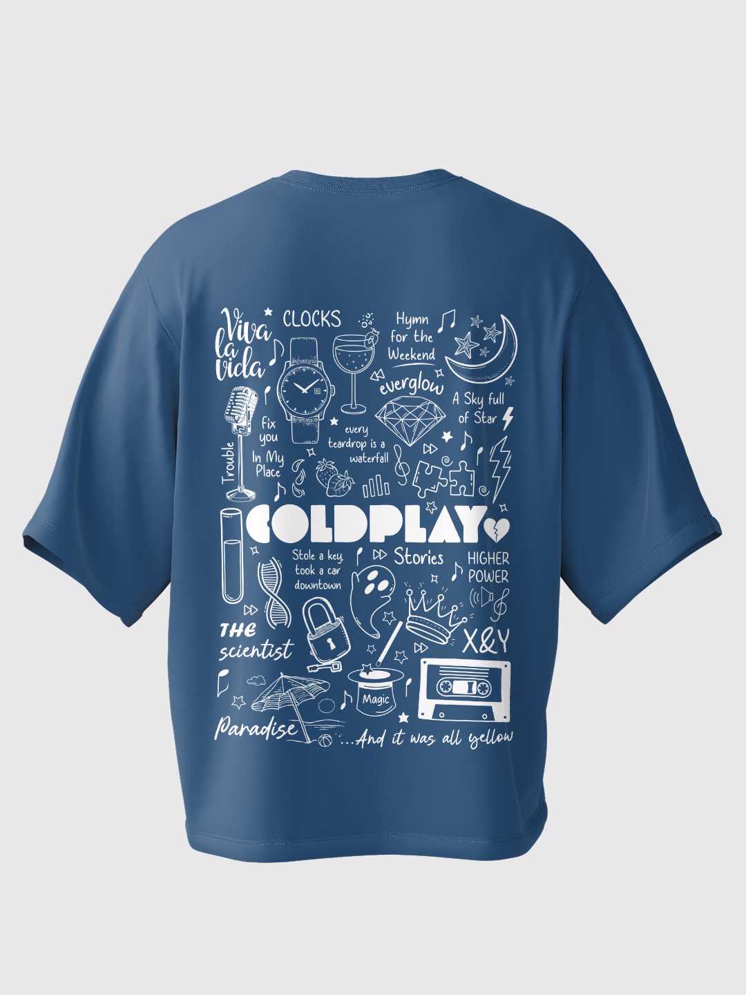 Coldplay Oversized Unisex Tee