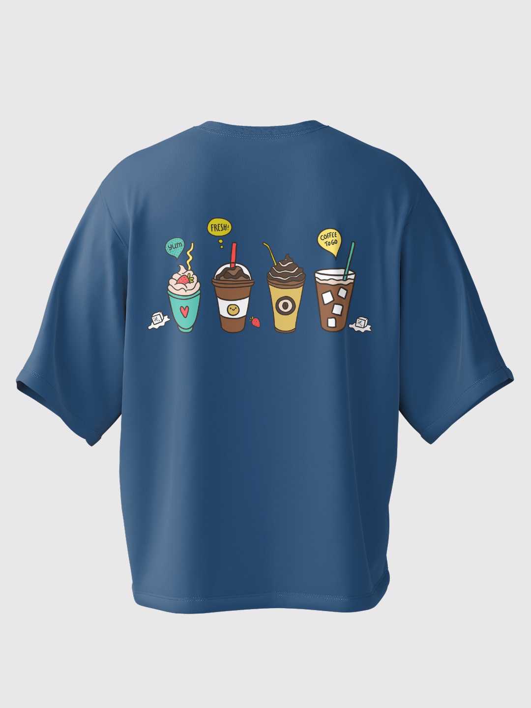 Coffee Helps Oversized Tee