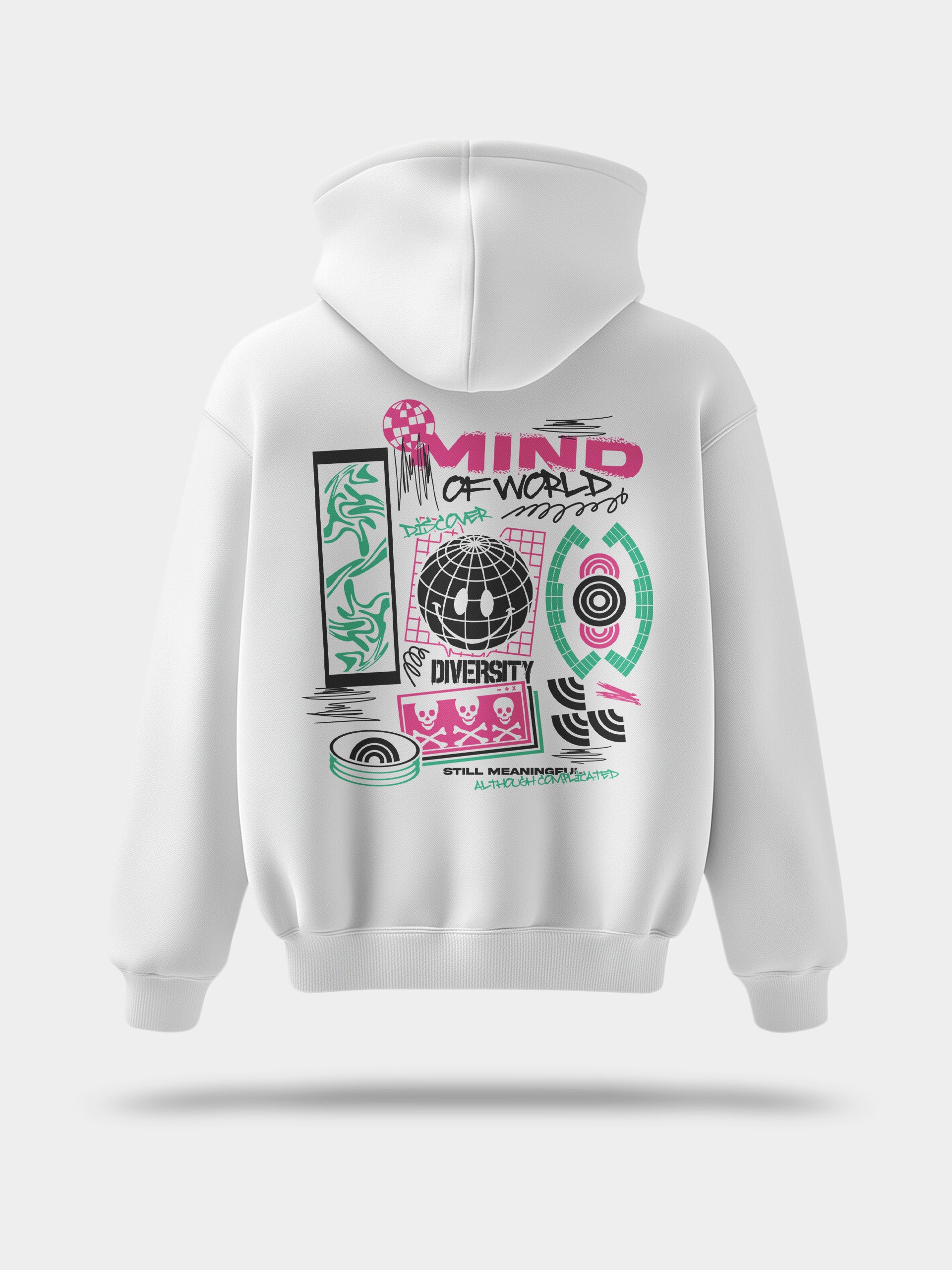 Mind of World Pullover Hoodie