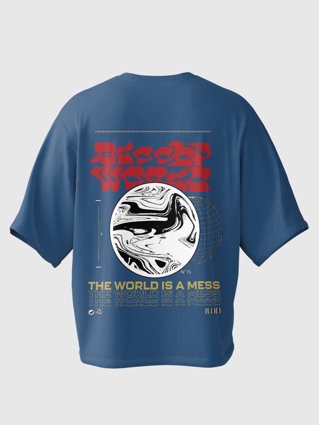 Bloody World Oversized Tee