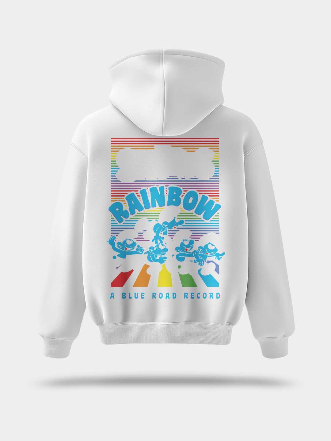 Rainbow Smurfs Pullover Hoodie