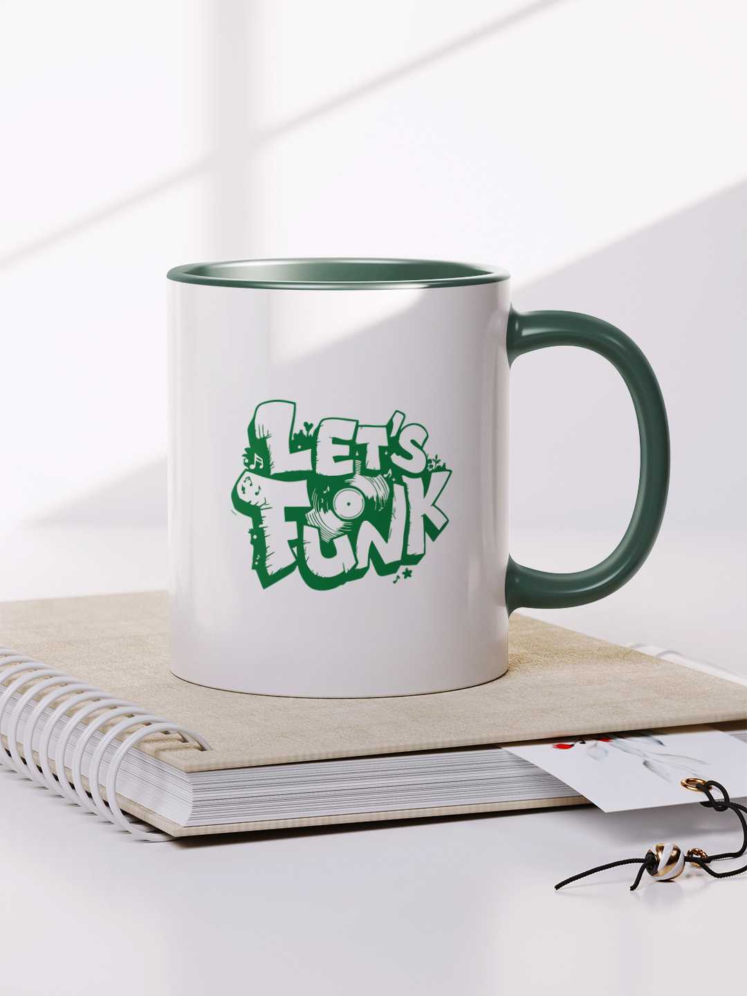 Let's Funk Music Ceramic Mug
