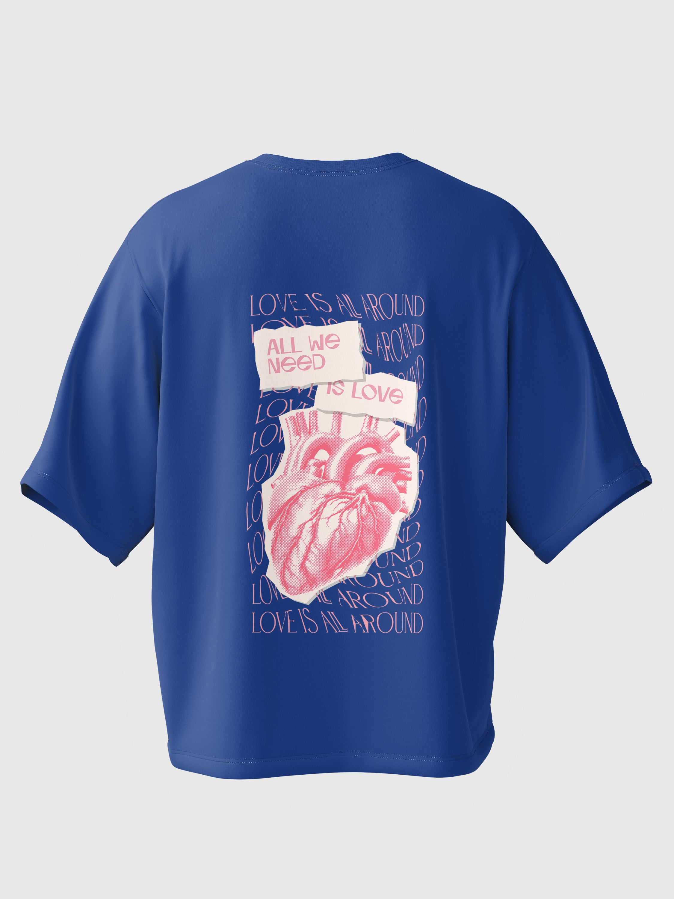 Love is all we need Oversized Tee