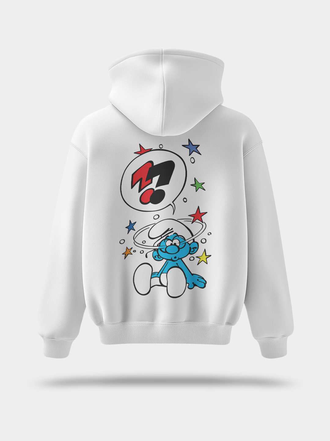 Confused Smurfs Pullover Hoodie