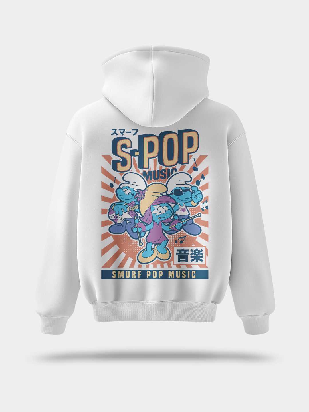 S-POP Smurfs Pullover Hoodie
