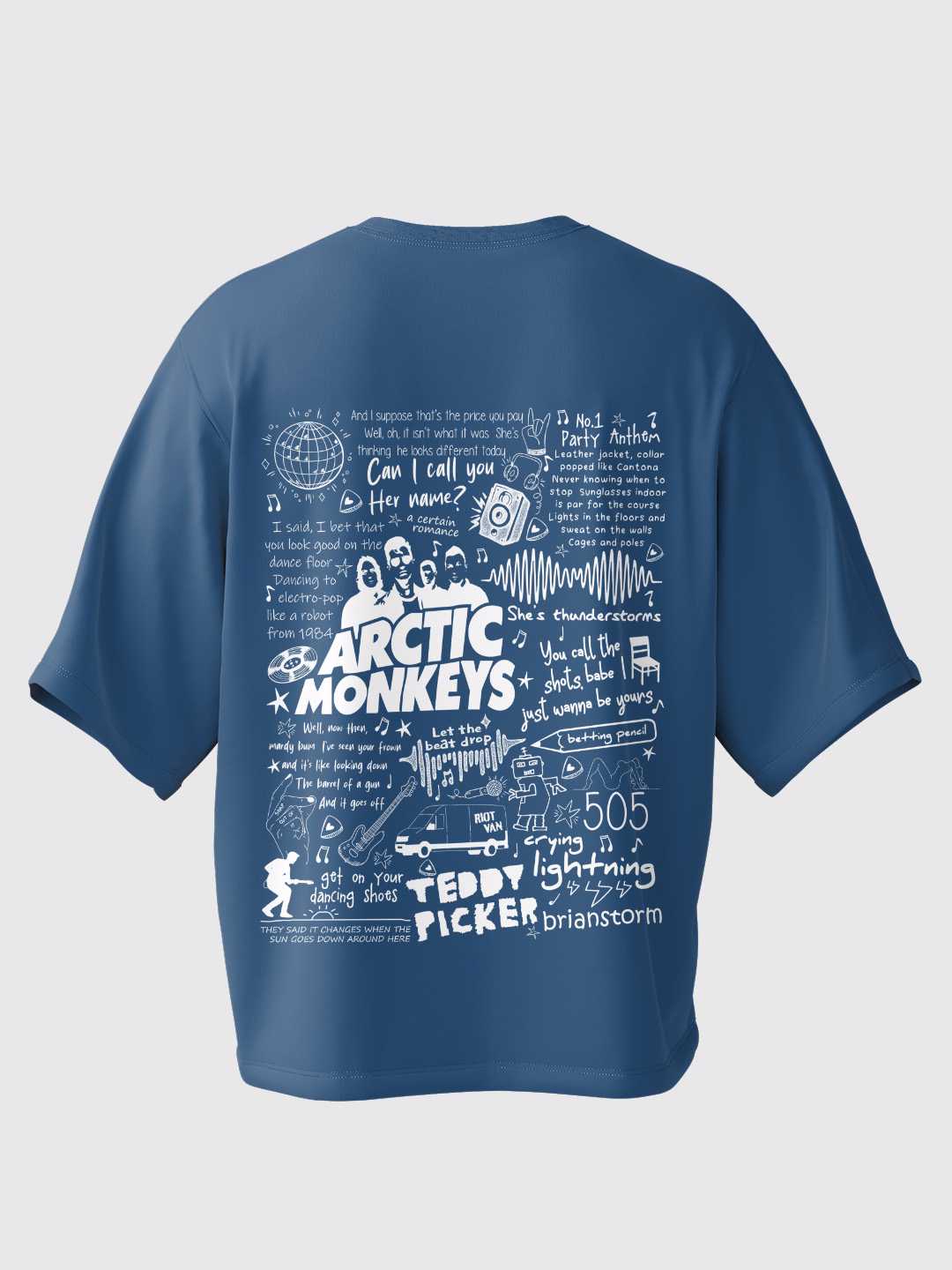 Arctic Monkeys Oversized Unisex Tee