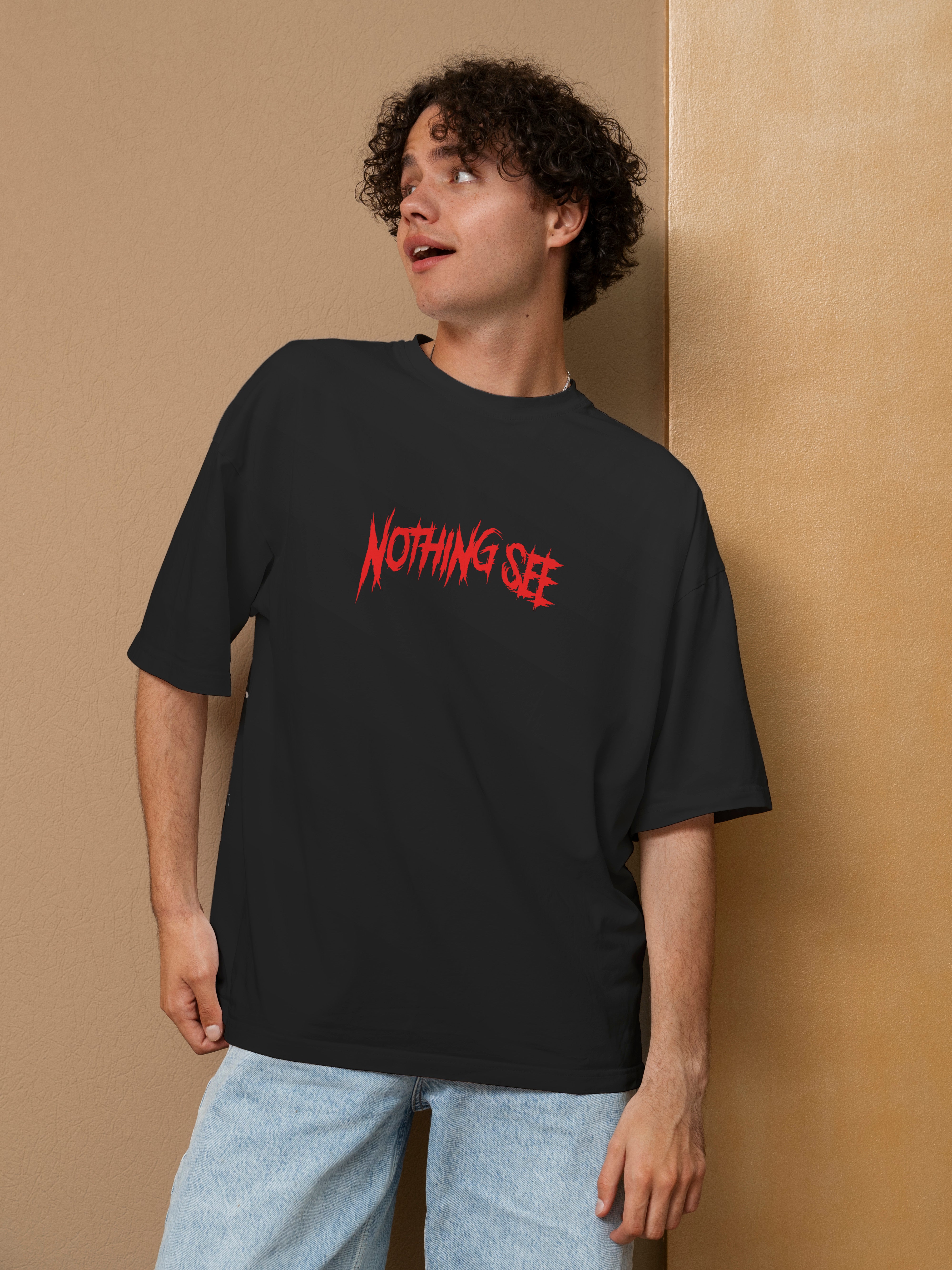 Nothing See Oversized Tee
