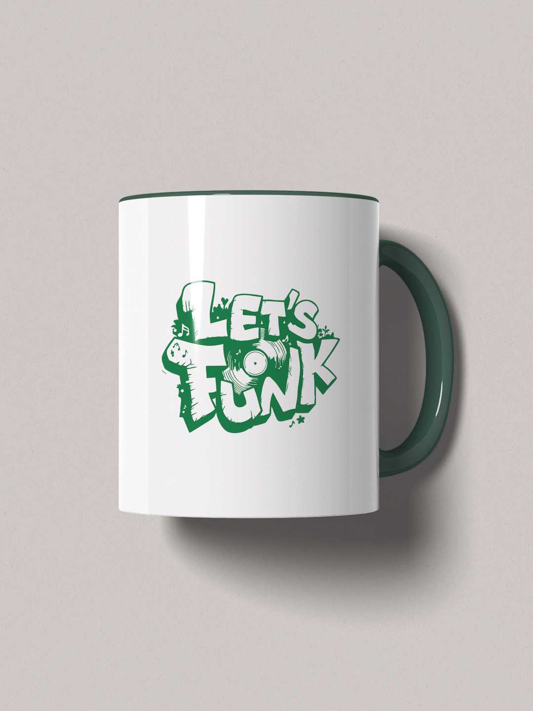 Let's Funk Music Ceramic Mug