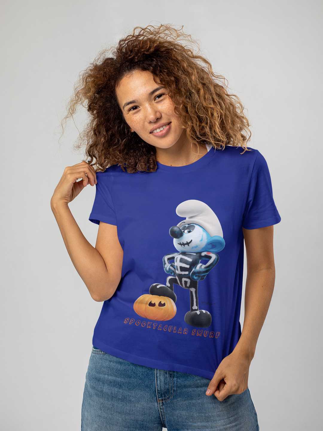 Spooktacular Smurf Regular Graphic Tee