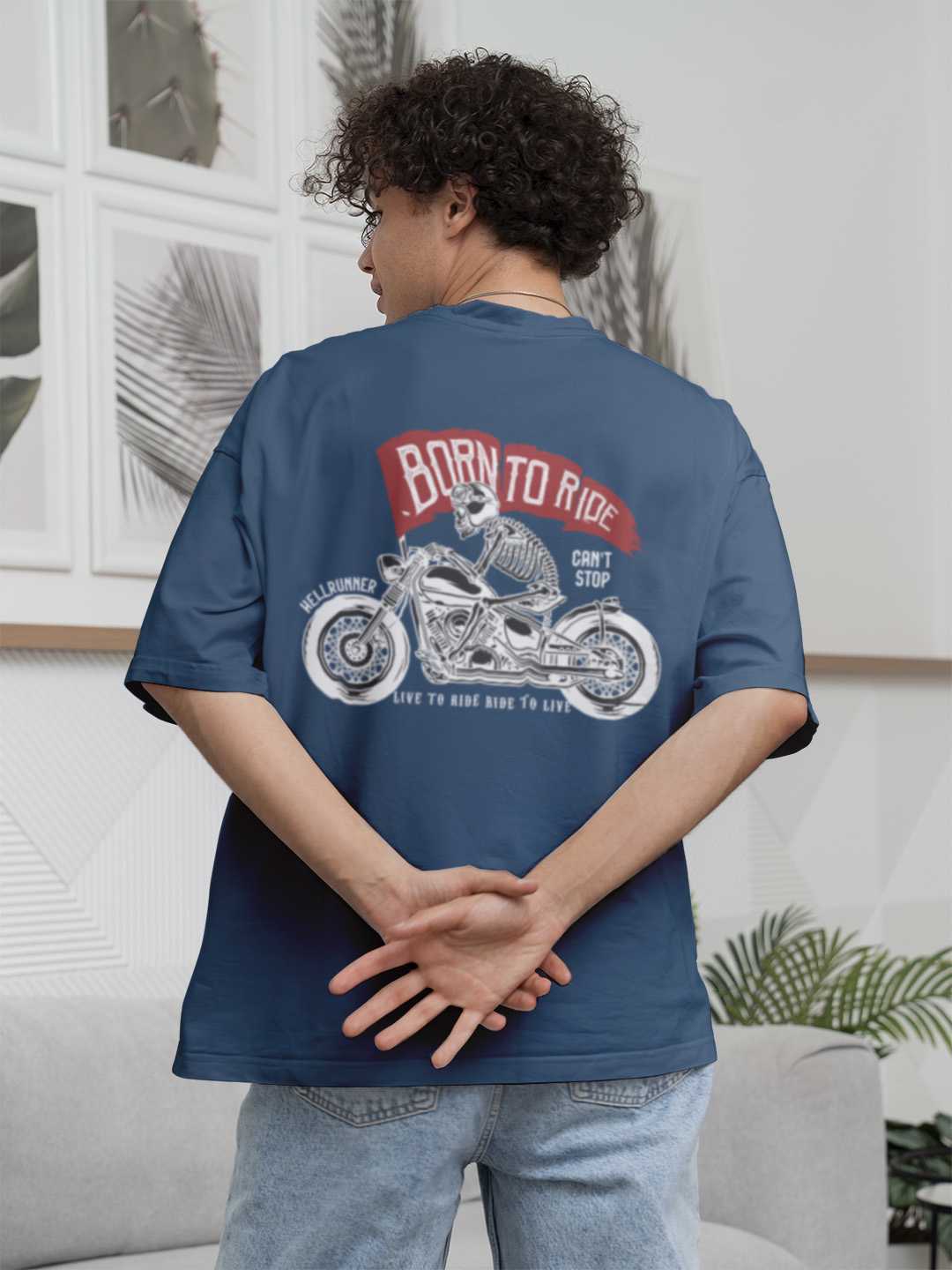 Born to Ride Oversized Tee