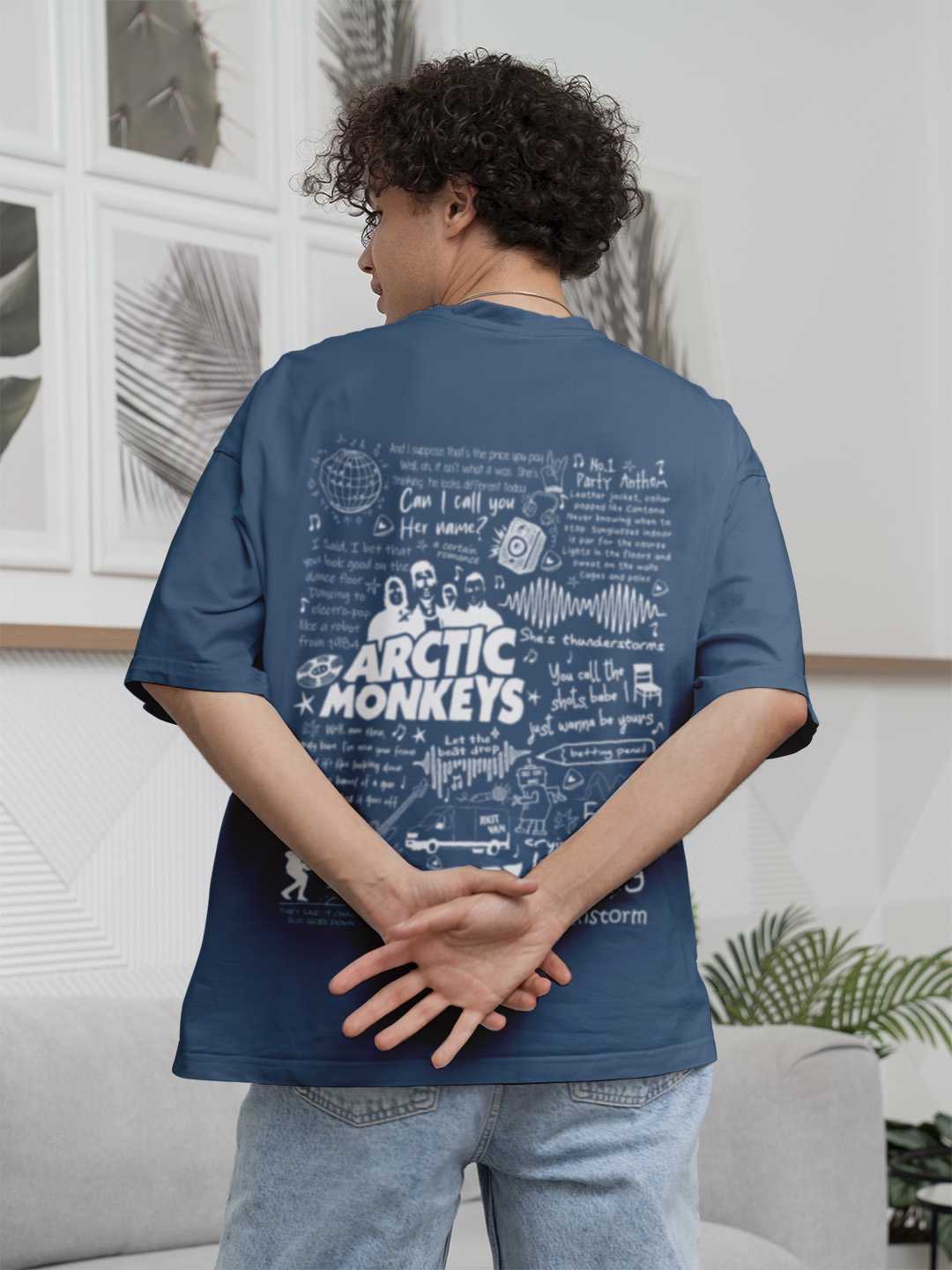 Arctic Monkeys Oversized Unisex Tee