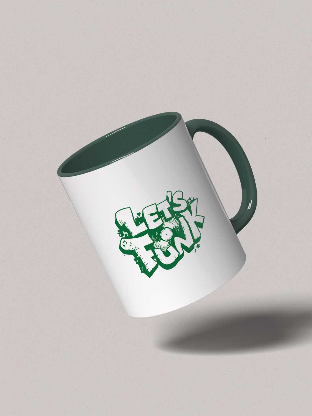Let's Funk Music Ceramic Mug