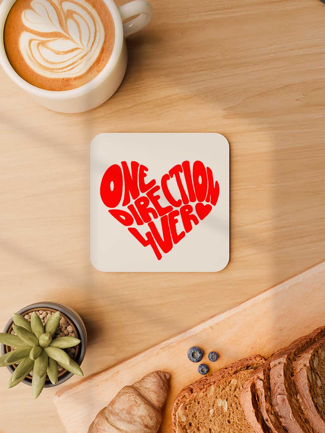 One Direction Graphic Coasters - Pack of 6