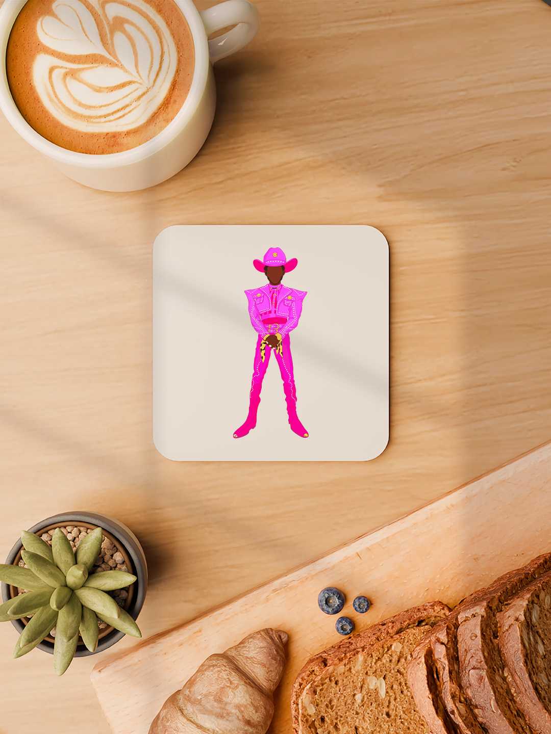 Lil Nas X Graphic Coasters - Pack of 6