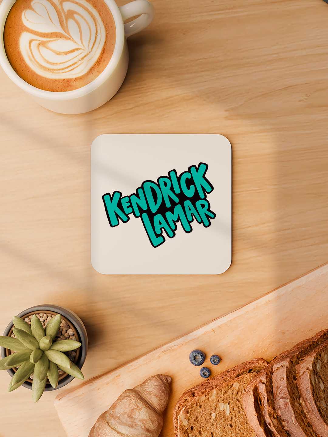 Kendrick Lamar Graphic Coasters - Pack of 6