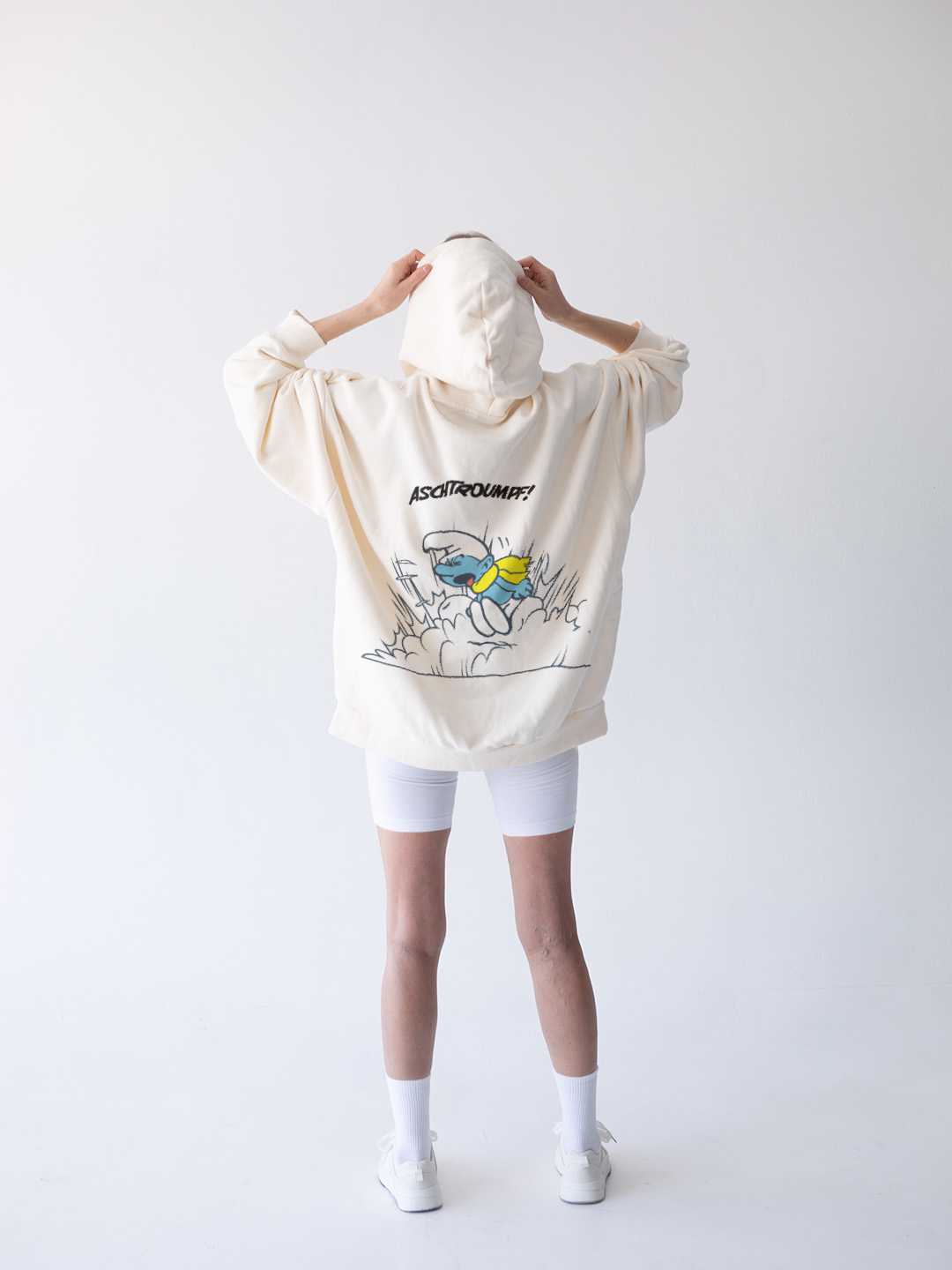 Aschtroumpf Smurfs Pullover Hoodie