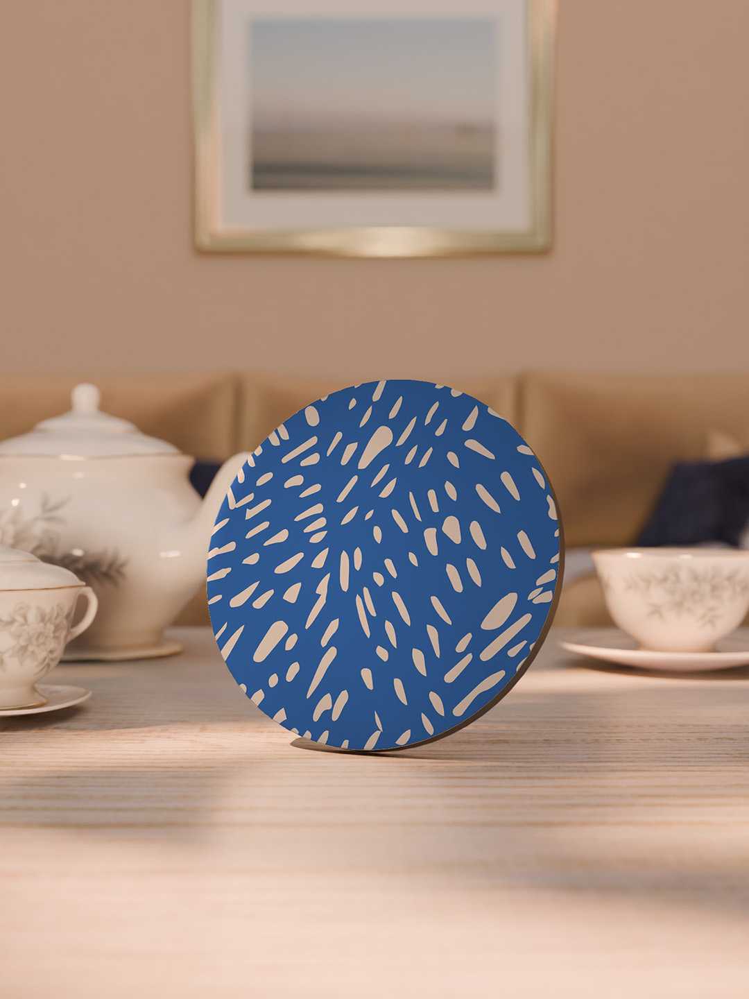Doodle Pop Pattern Graphic Coasters - Pack of 6
