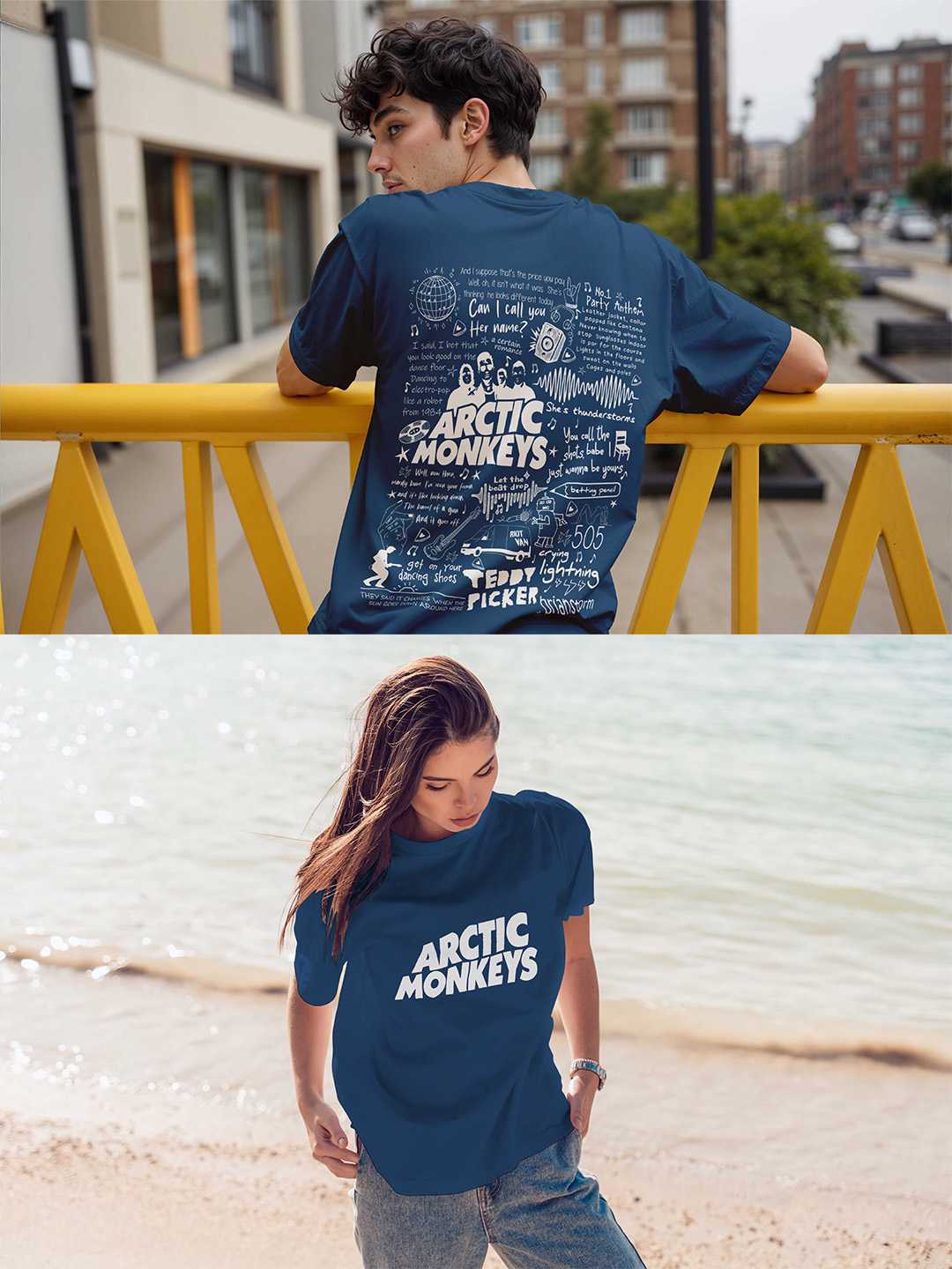 Arctic Monkeys Oversized Unisex Tee