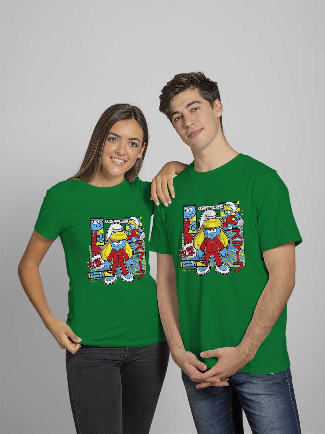 Smurfette Cute Kung Fu Unisex Regular Tee