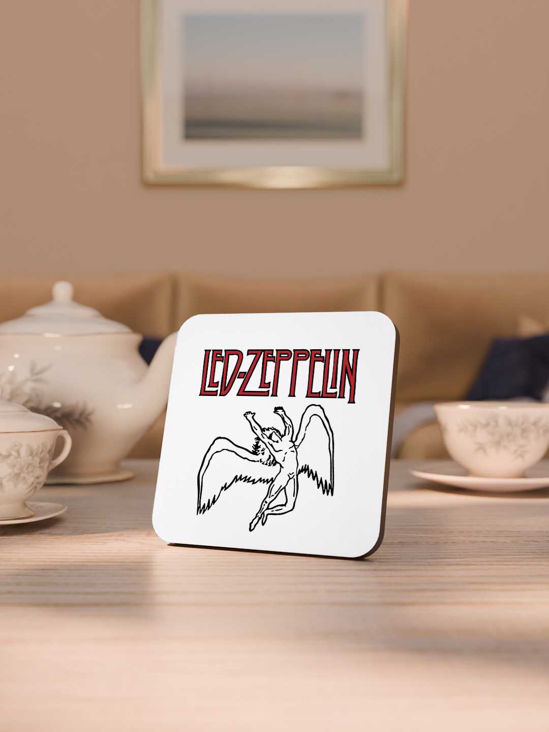 Led Zeppelin Graphic Coasters - Pack of 6