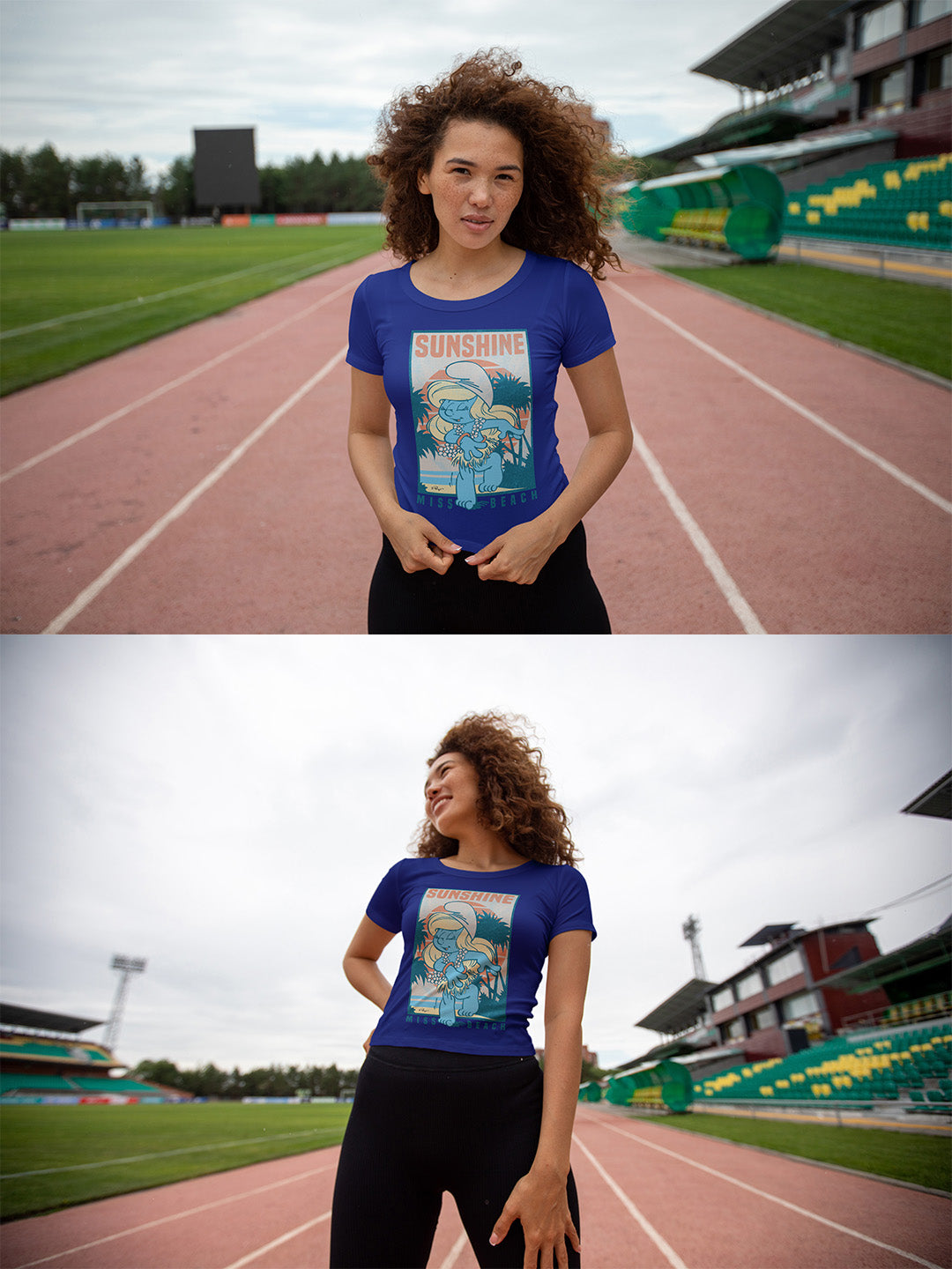 Miss Beach Sunshine Regular Graphic Tee