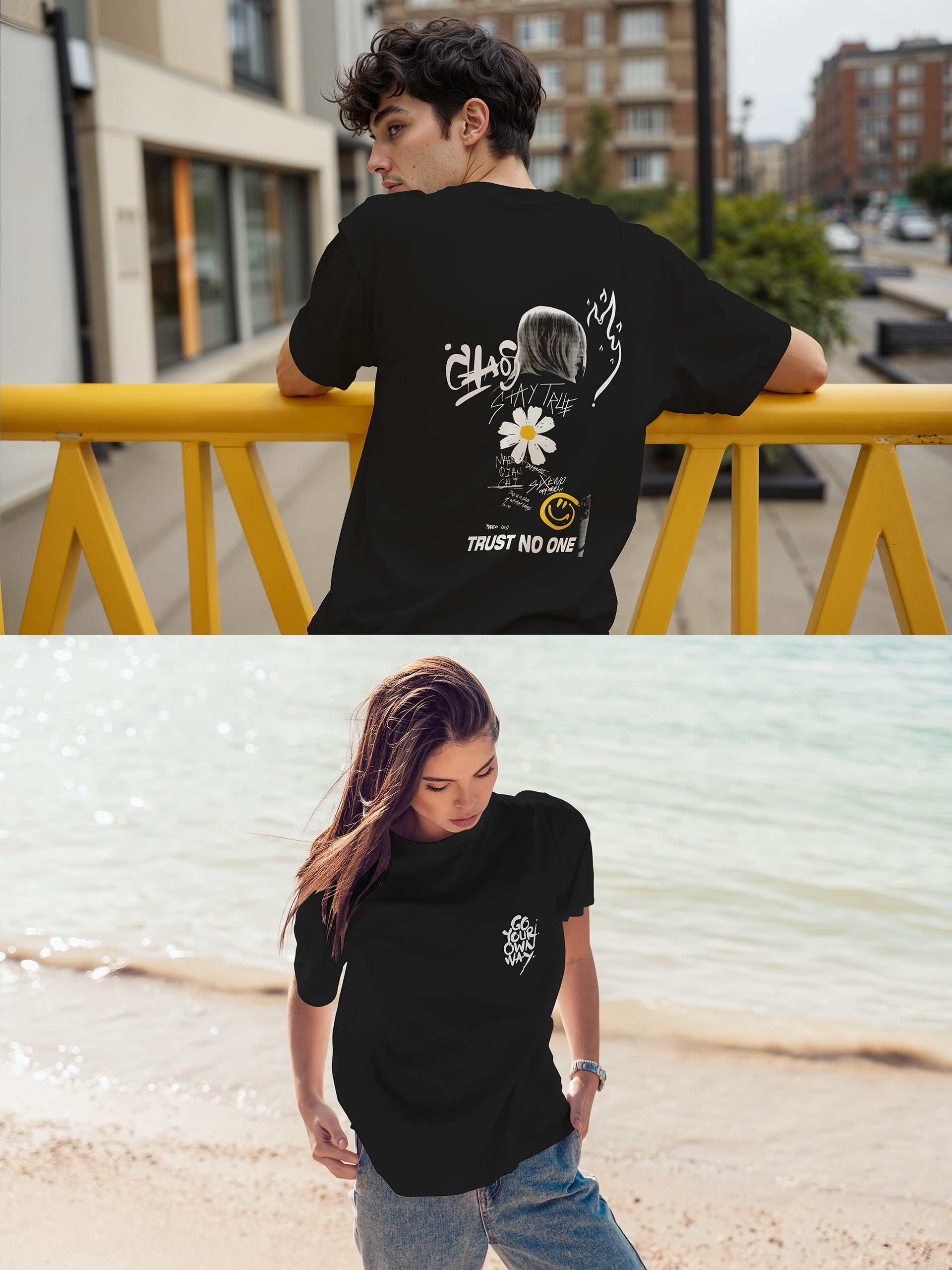 Go Your Own Way Oversized Tee