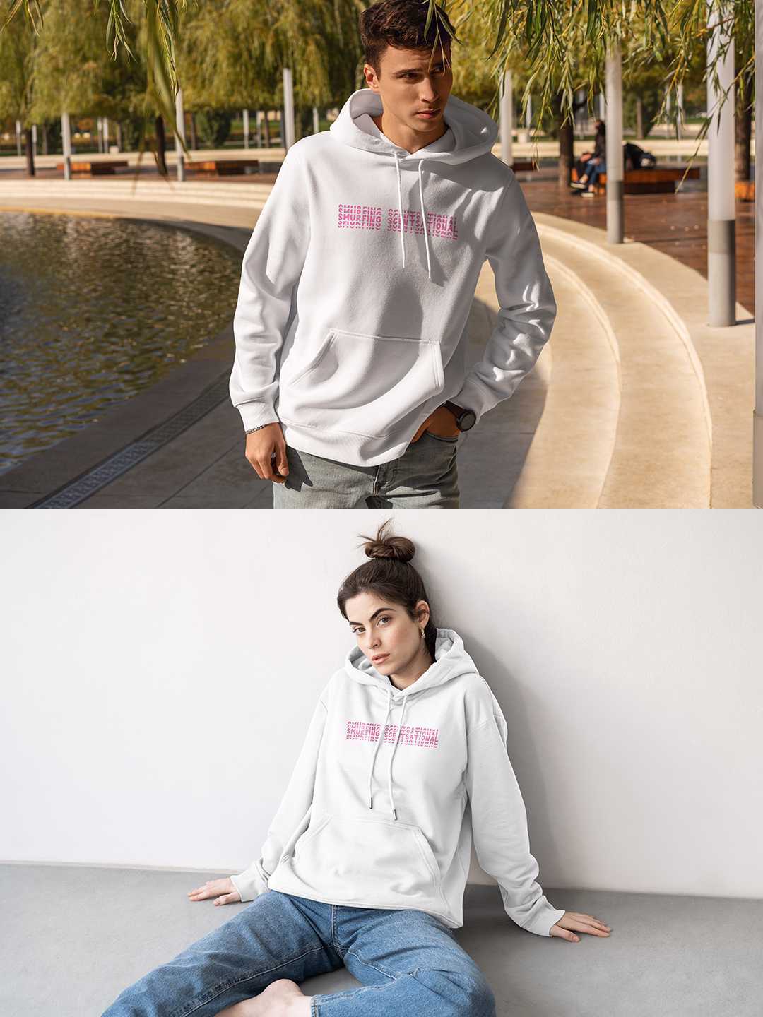 Scentsational Smurfs Pullover Hoodie