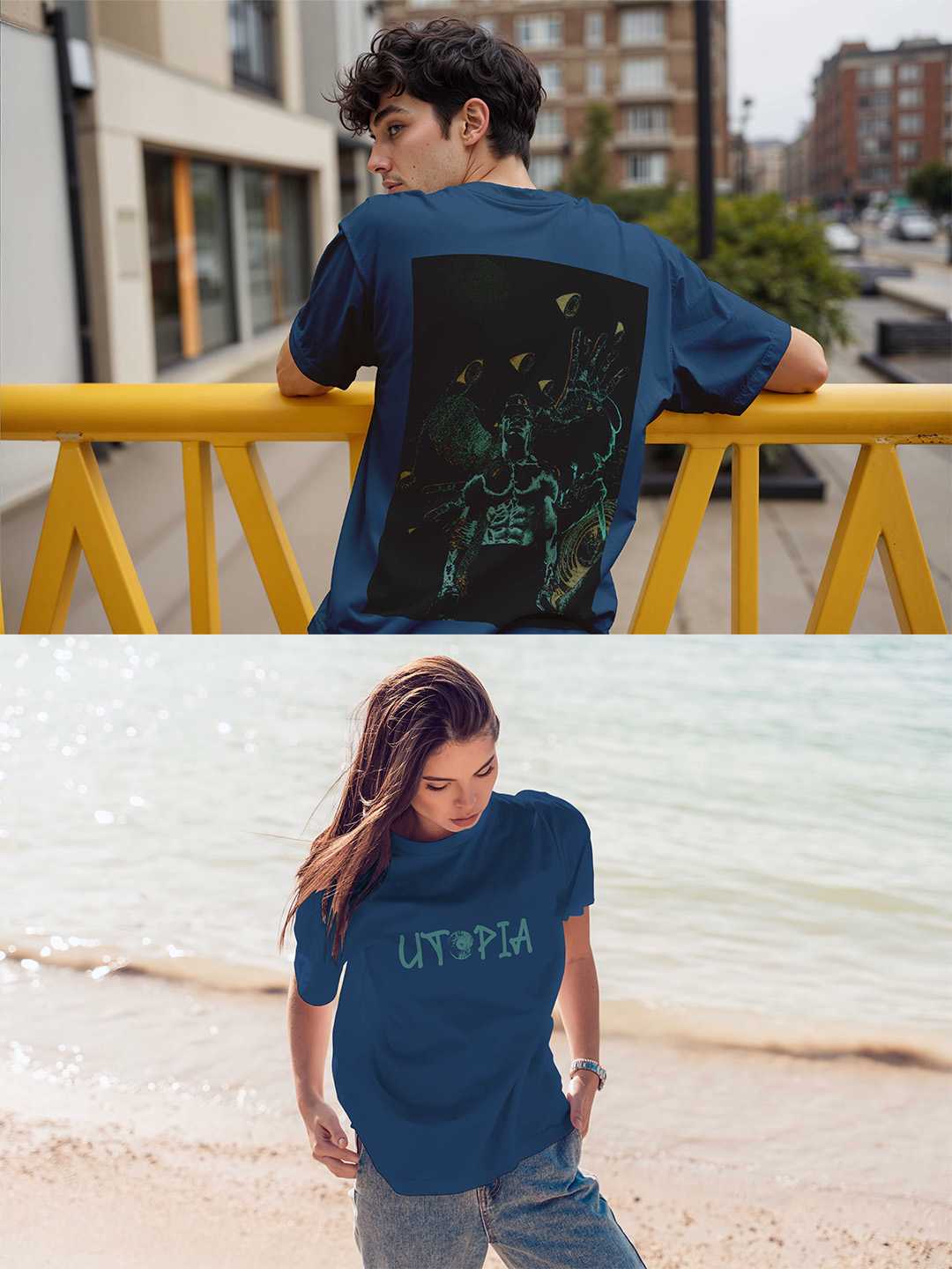 Utopia - Travis Scott Oversized Unisex Tees