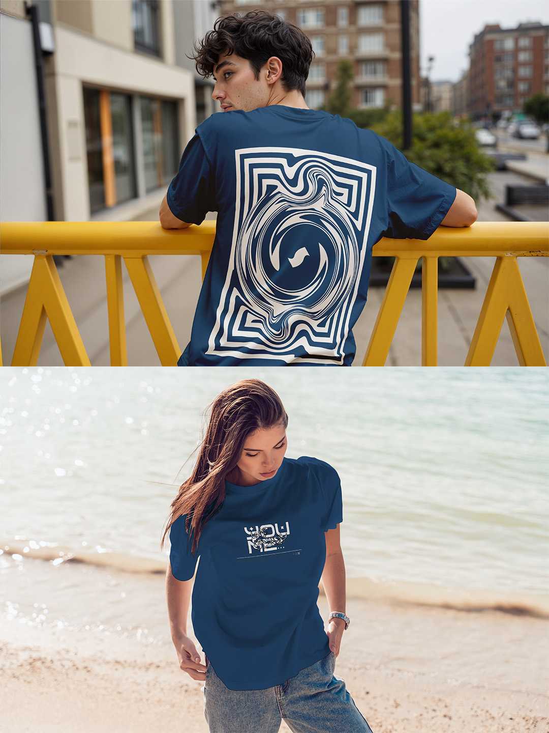 You and Me Oversized Tee