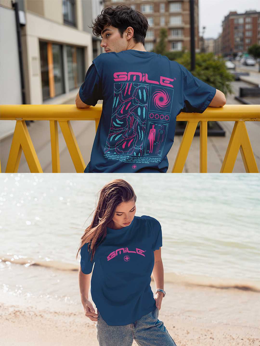 Smile Oversized Tee