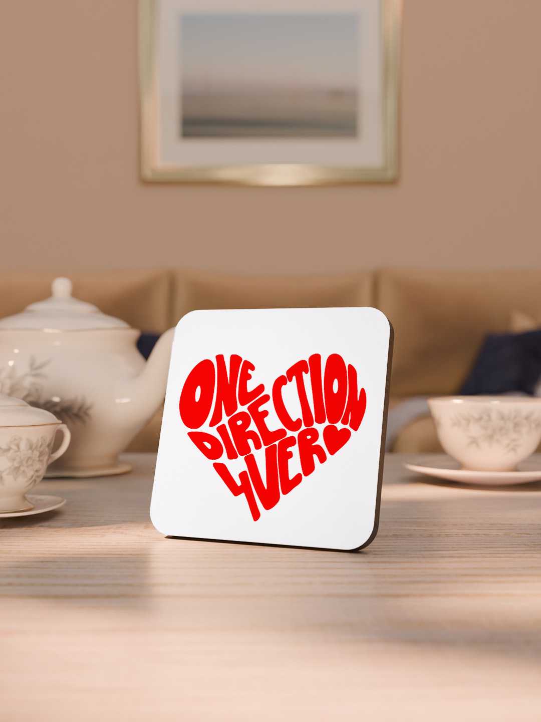 One Direction Graphic Coasters - Pack of 6