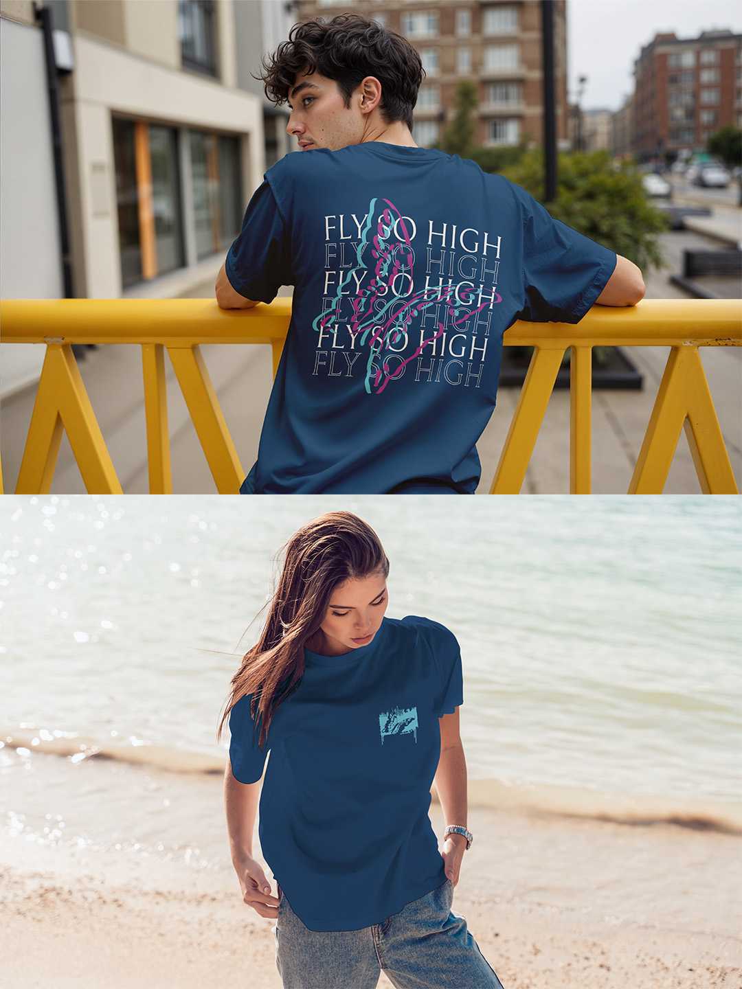 Fly So High Oversized Tee