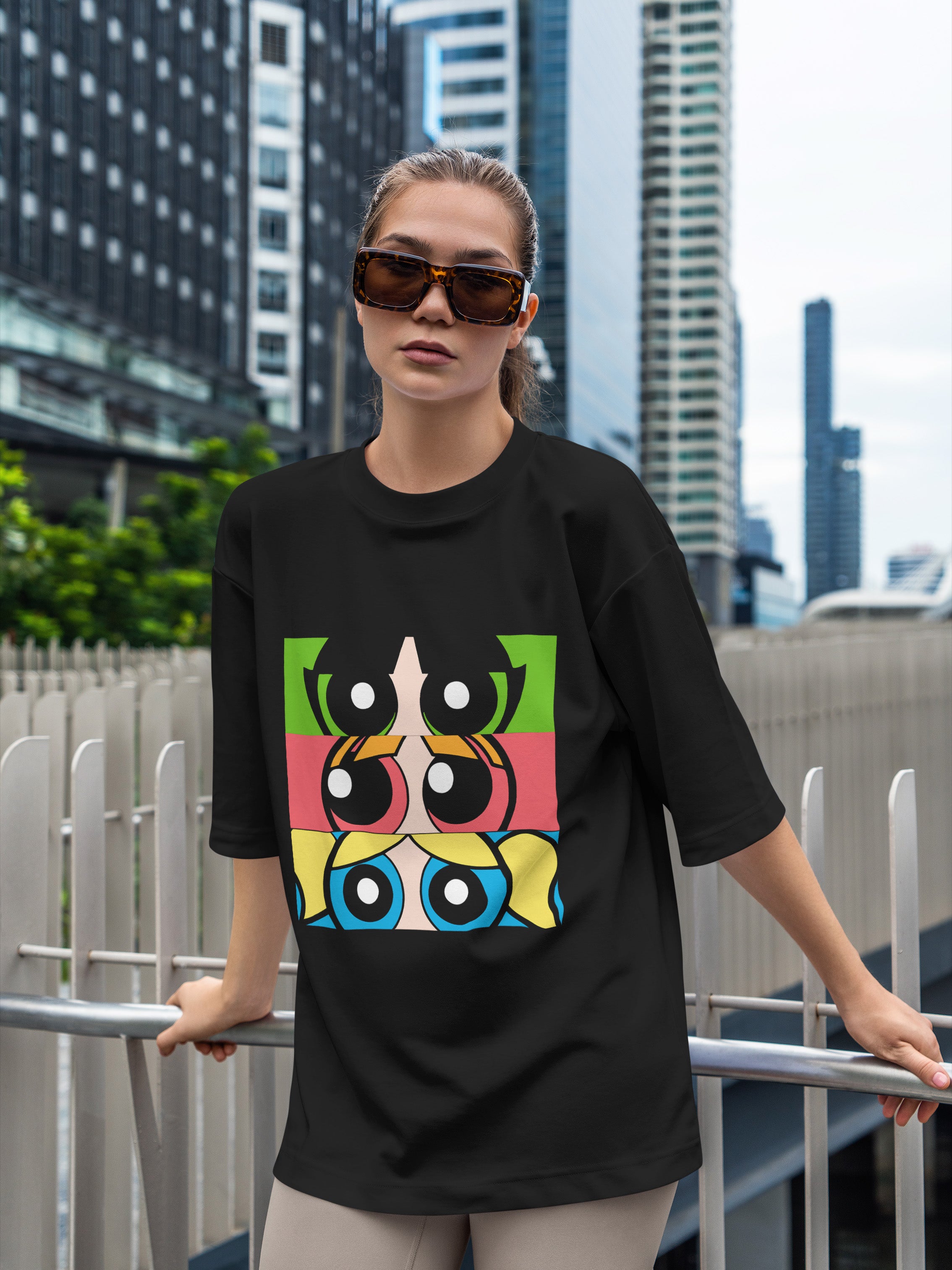 The Powerpuff Girls Oversized Tee