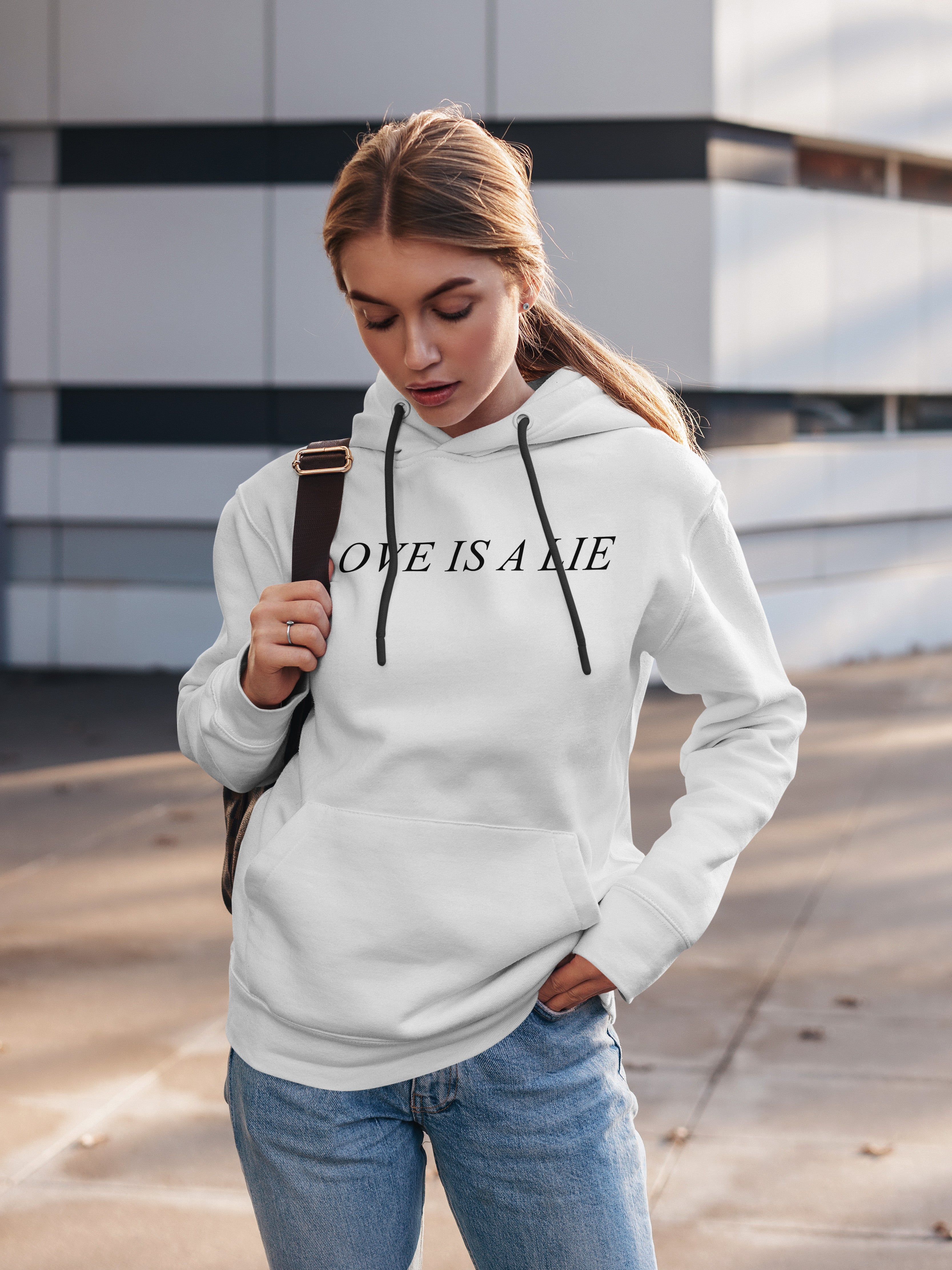 Love is a Lie Pullover Hoodie