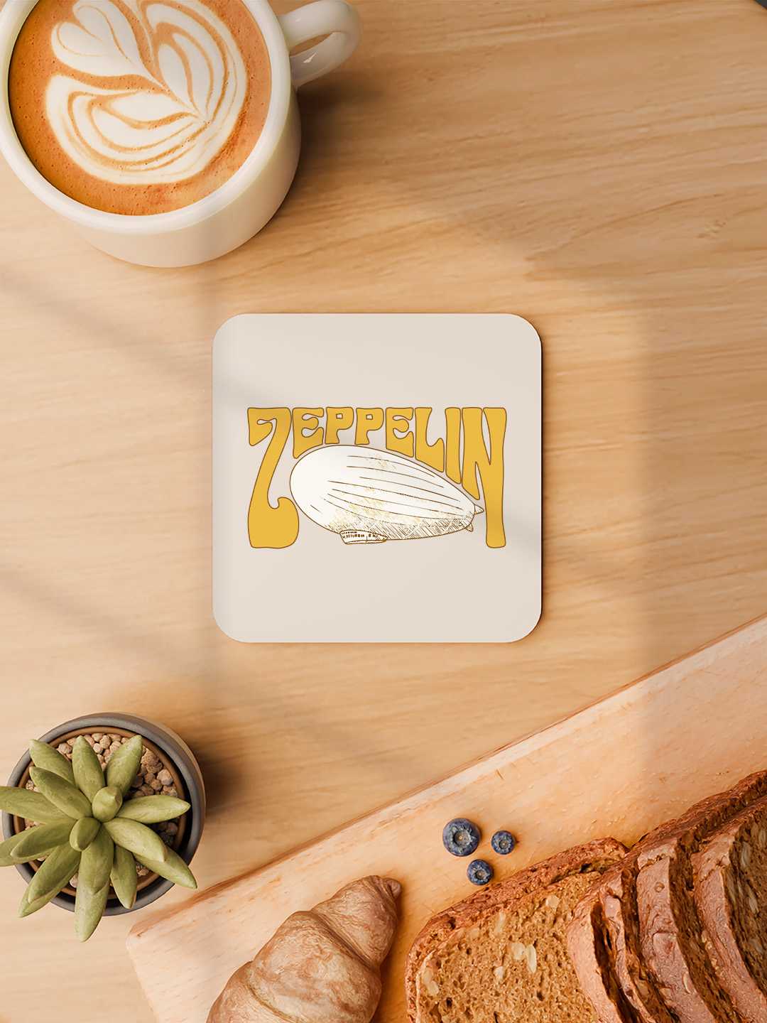 Led Zeppelin Graphic Coasters - Pack of 6