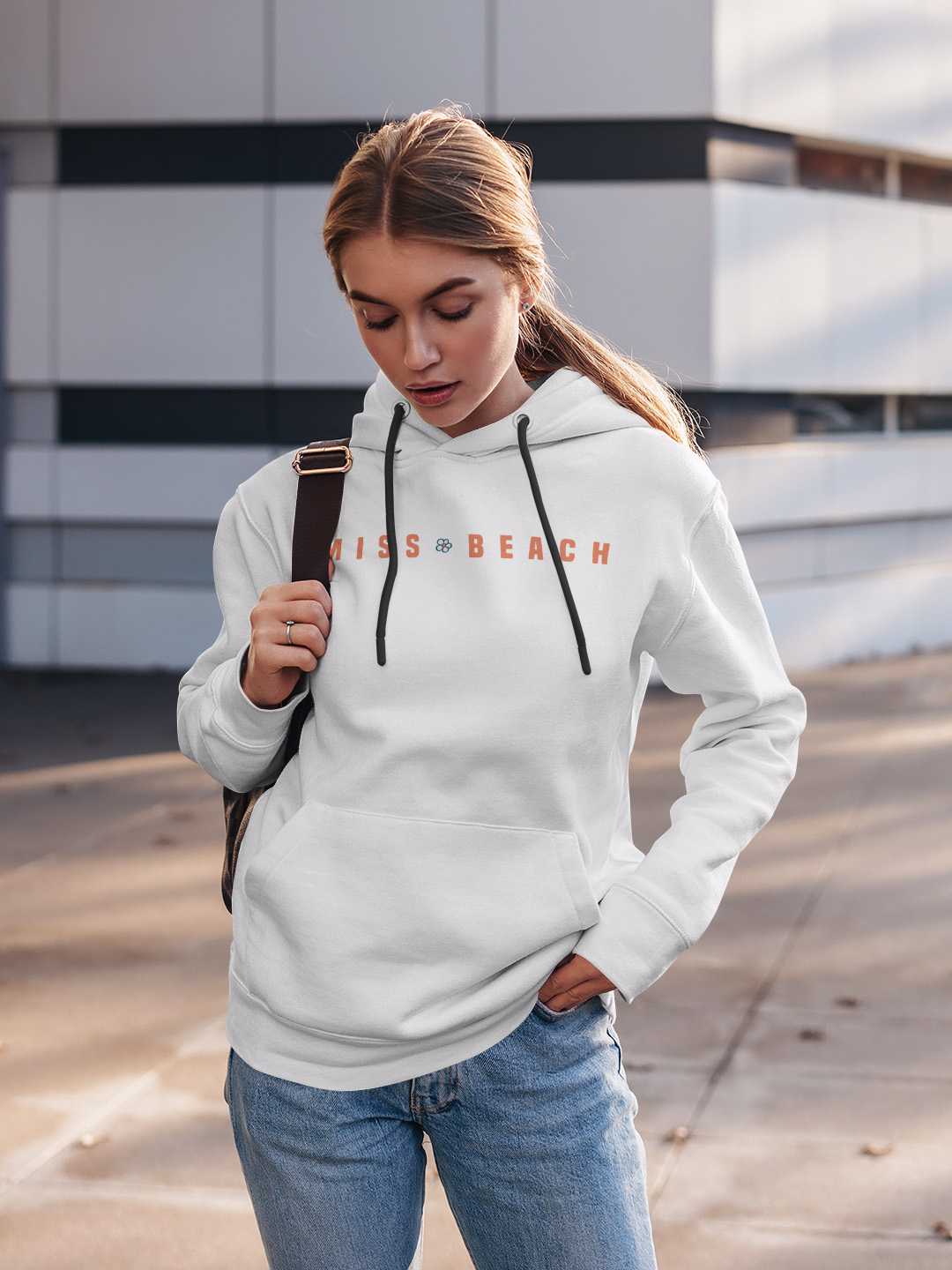 Miss Beach Sunshine - Smurfs Pullover Hoodie