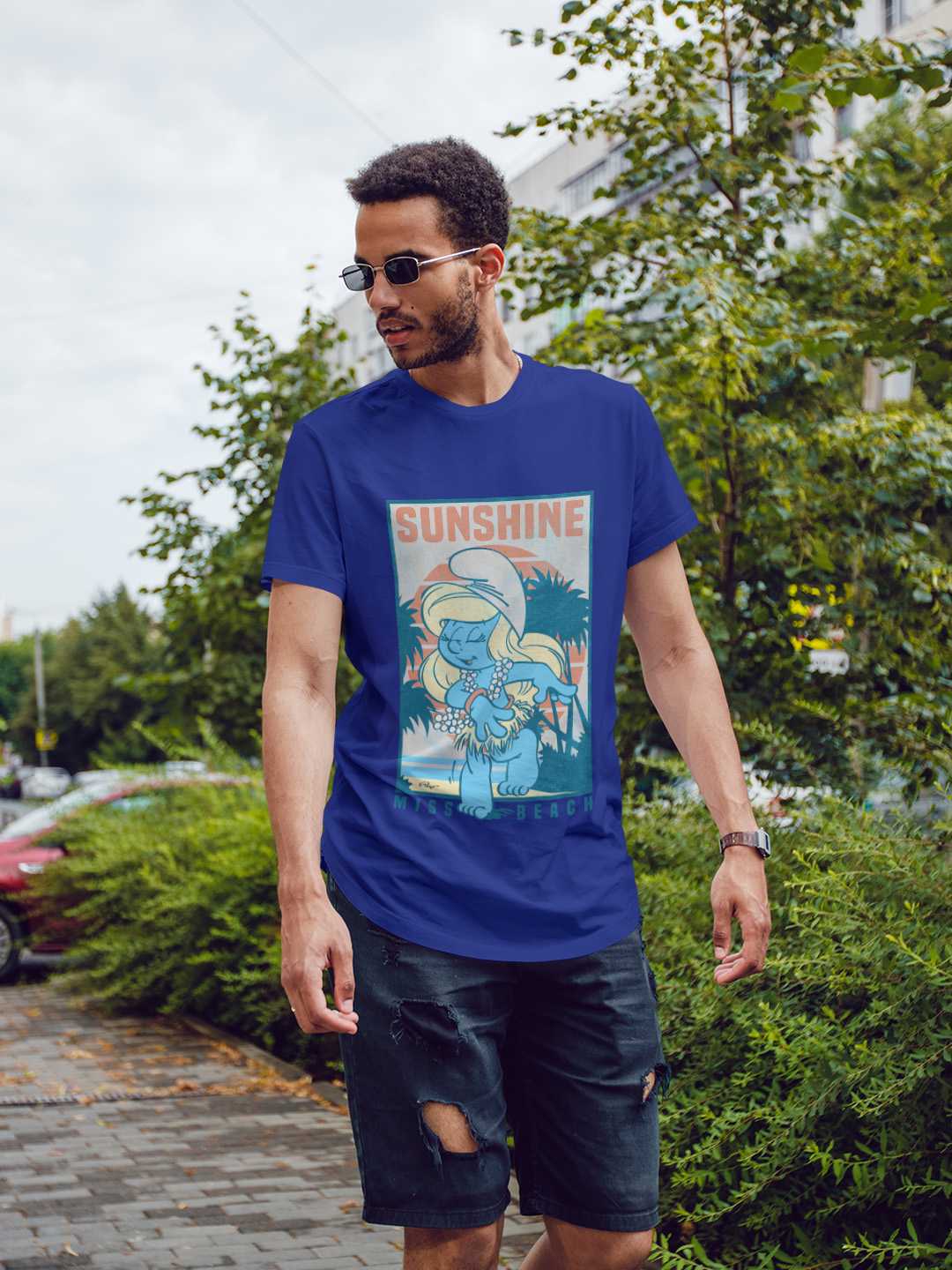 Miss Beach Sunshine Regular Graphic Tee