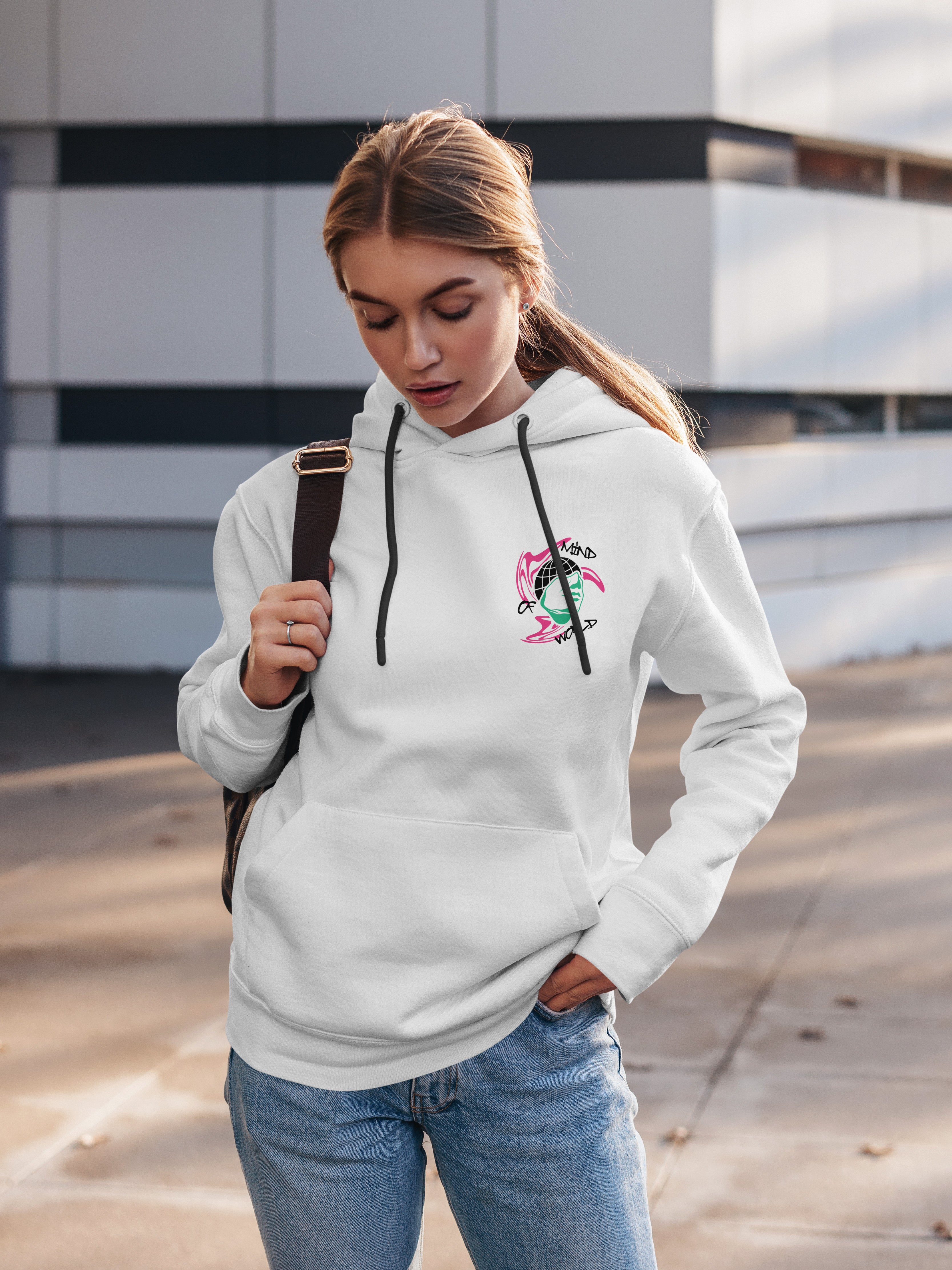 Mind of World Pullover Hoodie