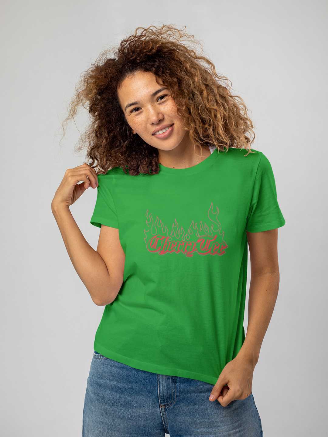 Flame Cherry Graphic Tee